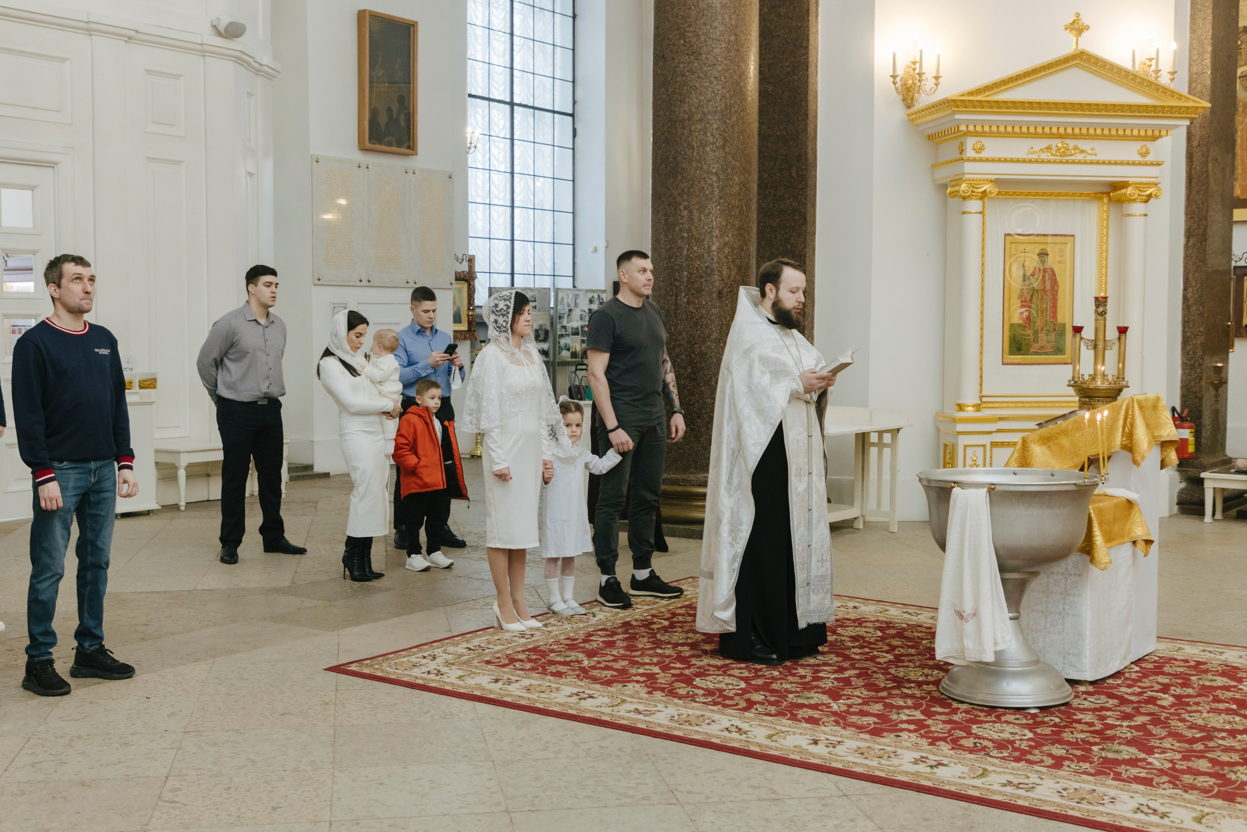 Крещение Софийский собор Пушкин. Фотограф на крещение в Санкт Петербурге