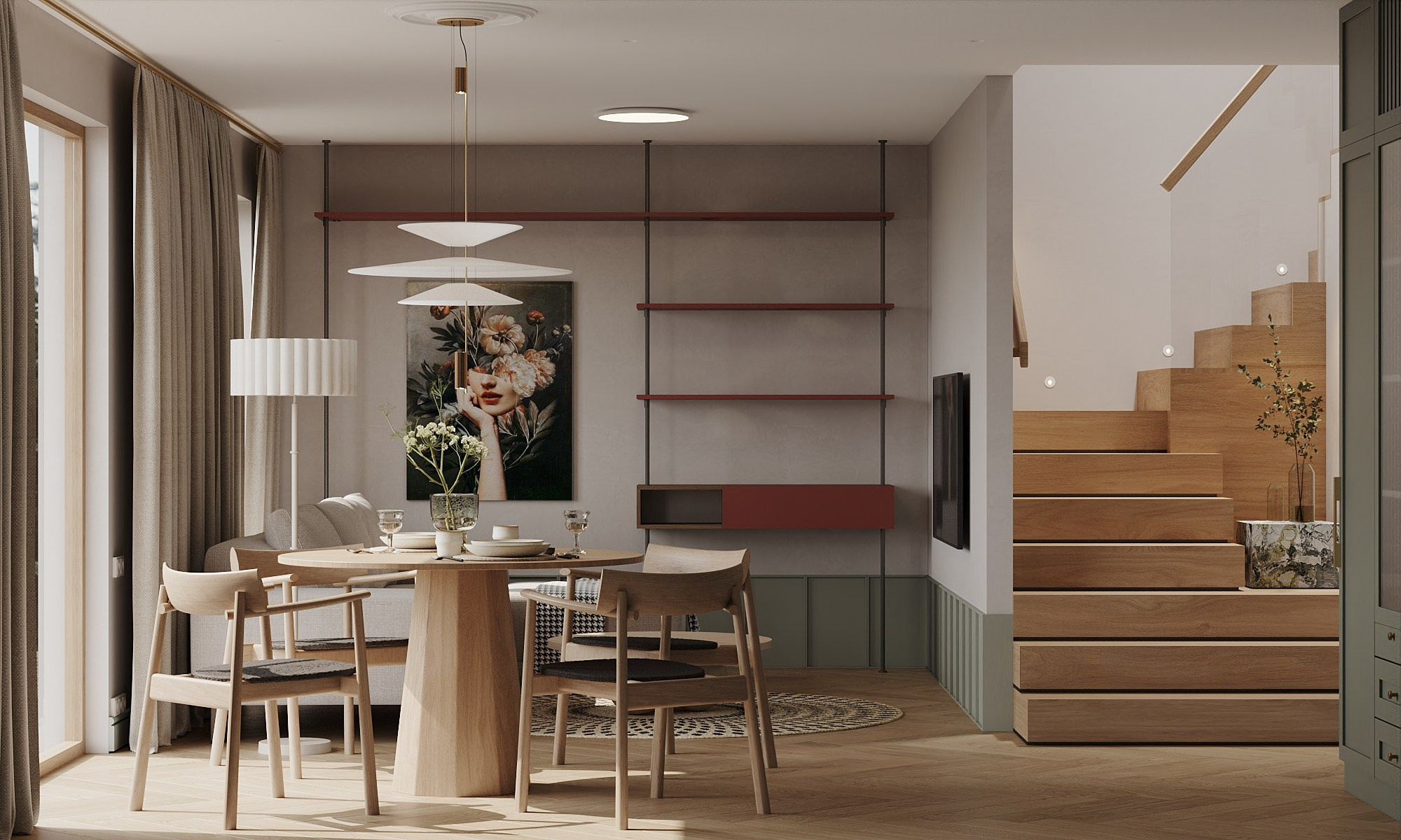 Srebnych Świerków. MIRRO STUDIO Дизайн интерьера и реализация под ключ Варшава