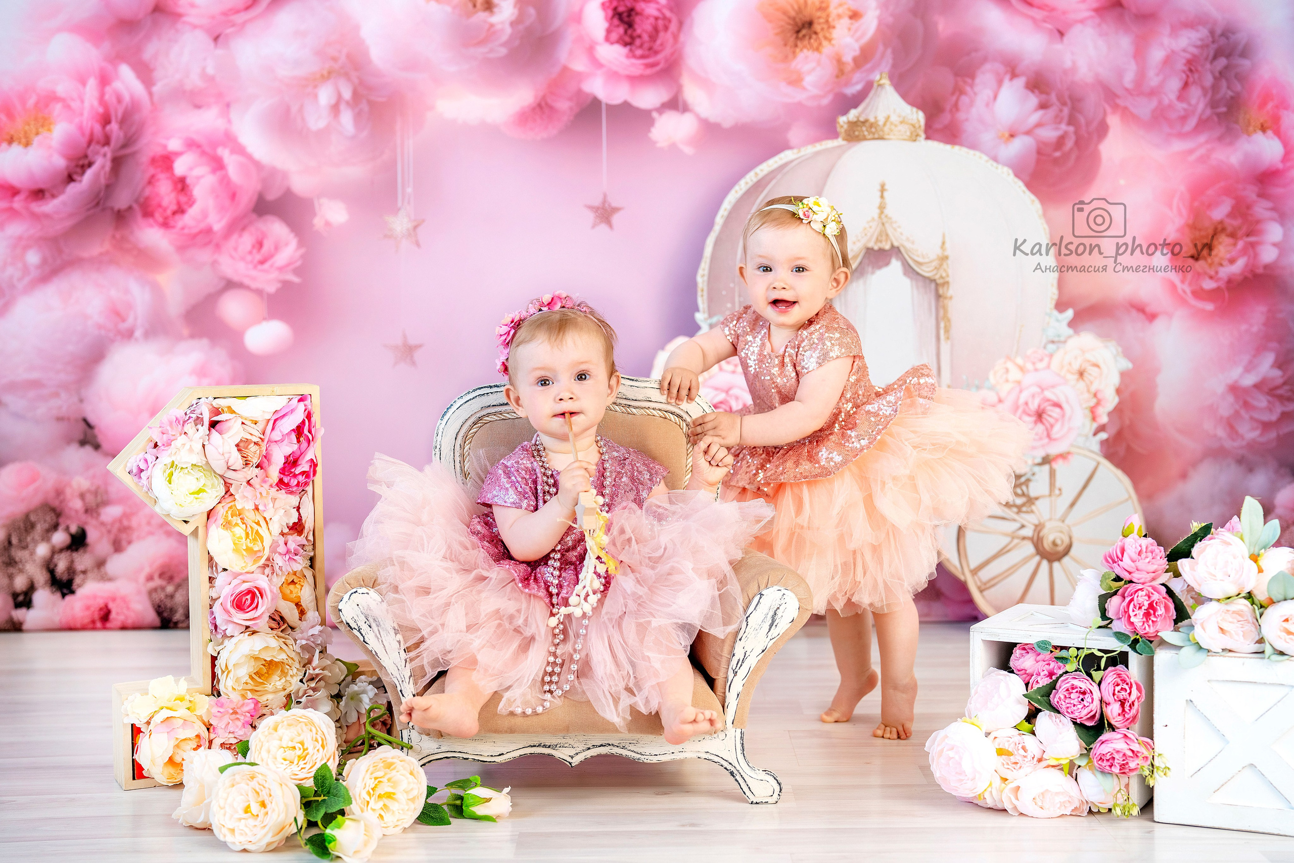 Двойняшки. Детский и семейный фотограф в Москве Анастасия Стегниенко