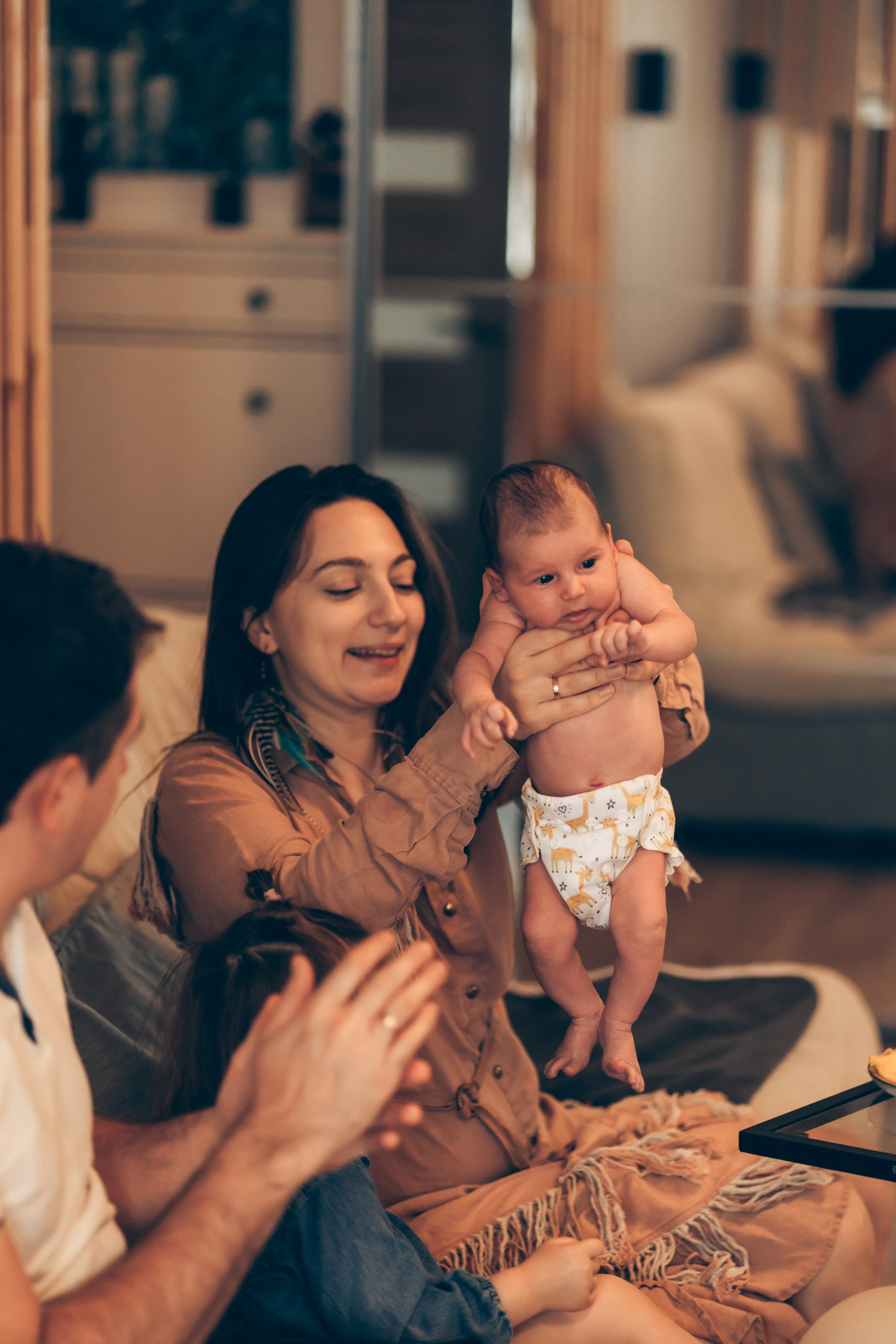 Воскресное утро семьи Алин. Семейный фотограф в Томске Зарина Азизбаева