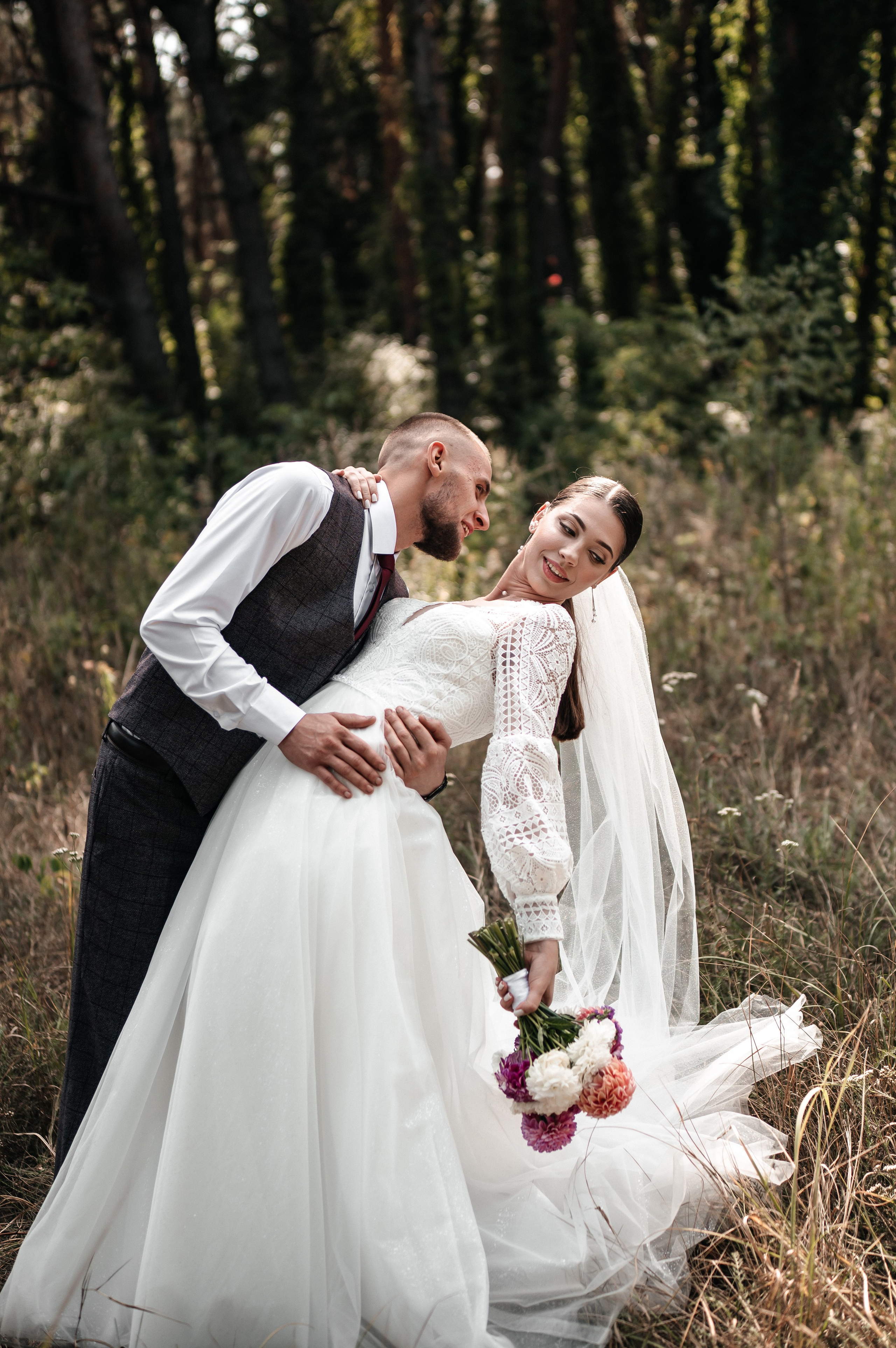 Максим и Наталья. Сборы, прогулка. Фотограф Екатерина Бочарникова