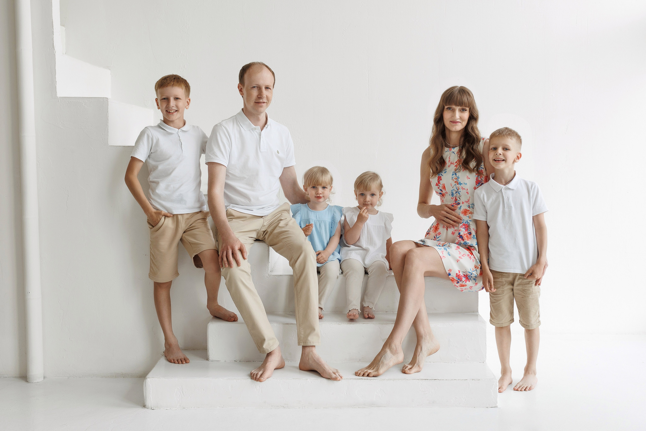 Семейные фотосессии. Фотосессии в фотостудии Мимика Москва