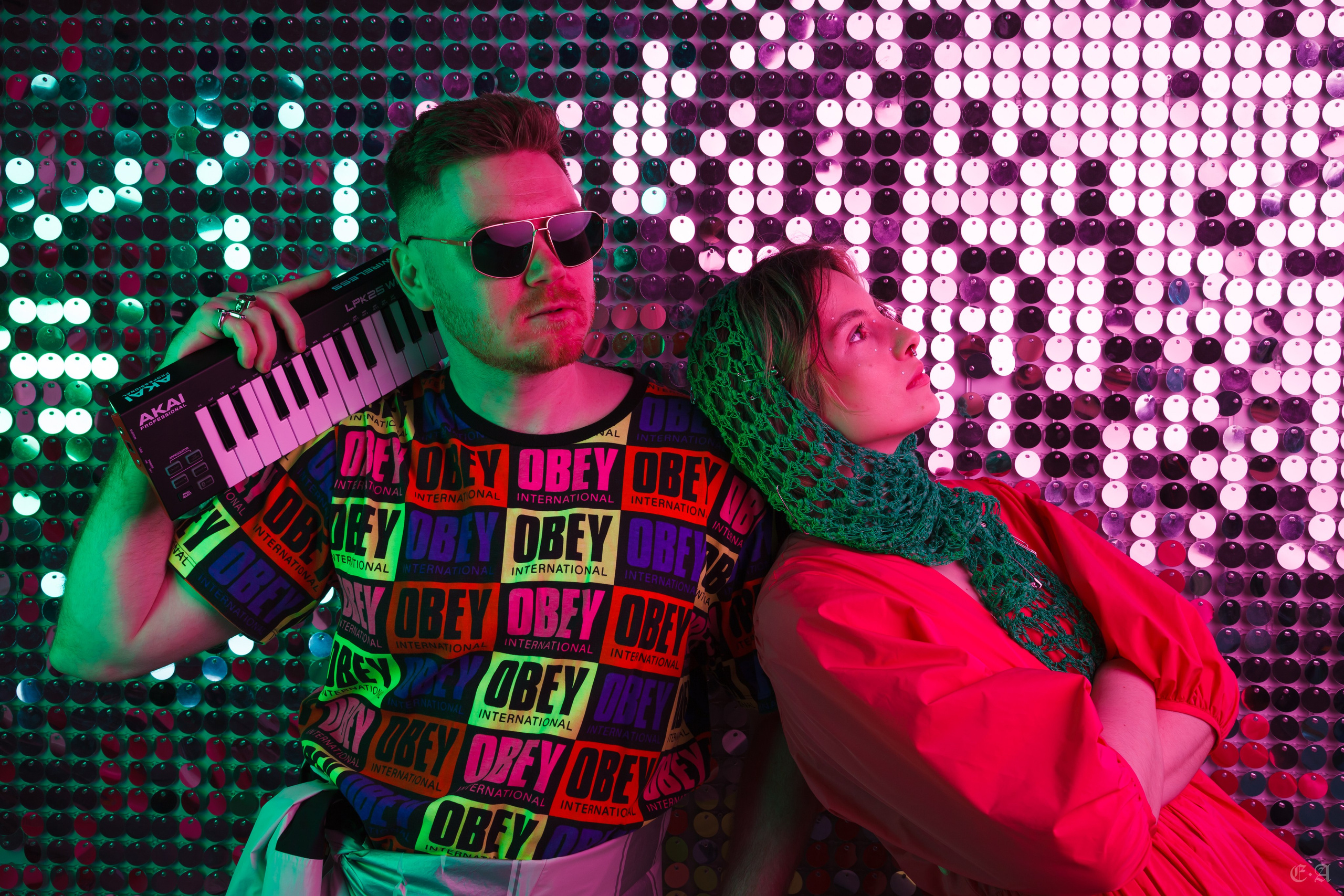 Промо-фотосессия для группы Blurred Omens. Фотограф Ellairen