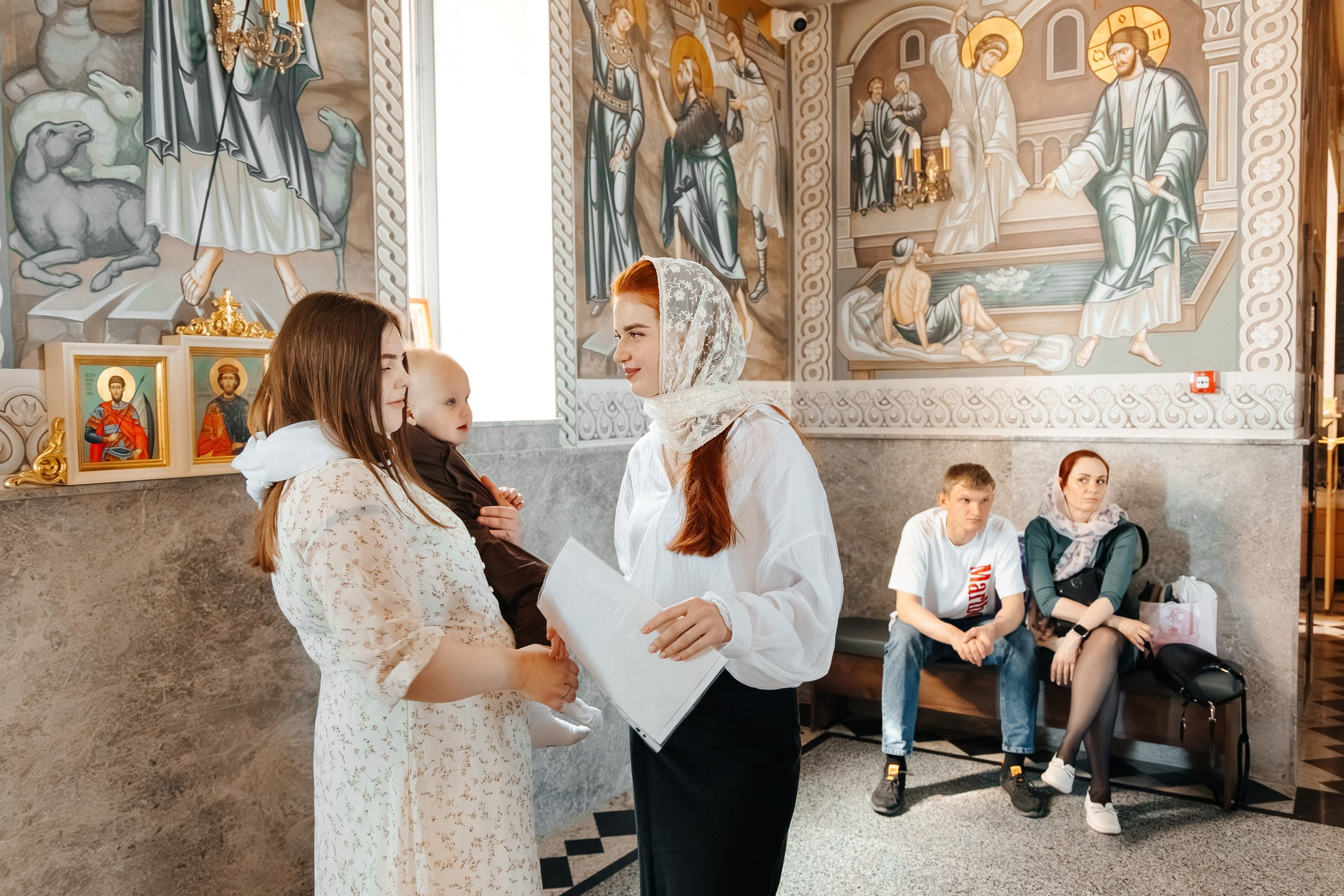 Крещение | Храм в Родных Просторах. Фотограф Марина Верятинская | Краснодар