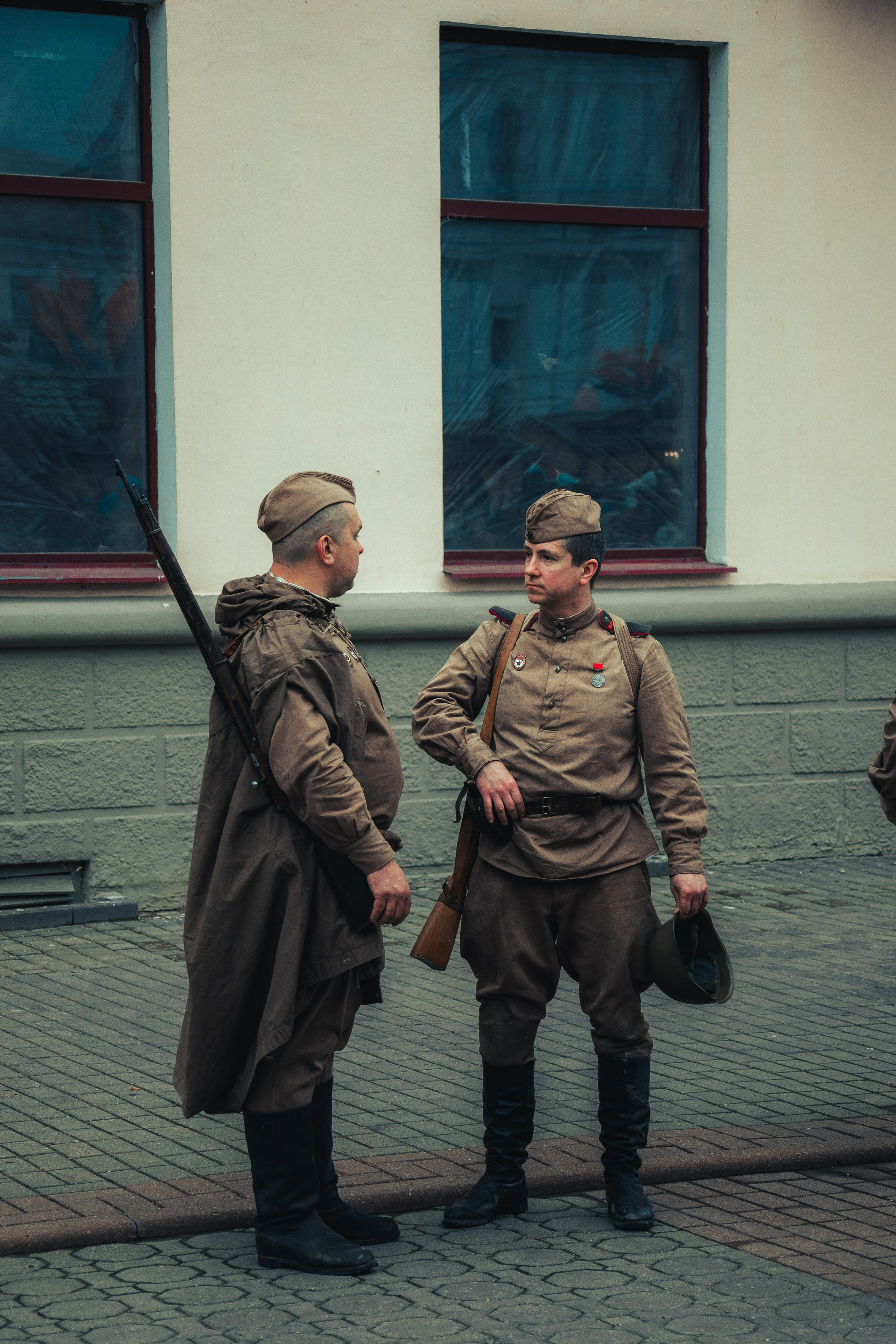 Реконструкция взятия рейхстага. Photographer Vladislav Voronovich