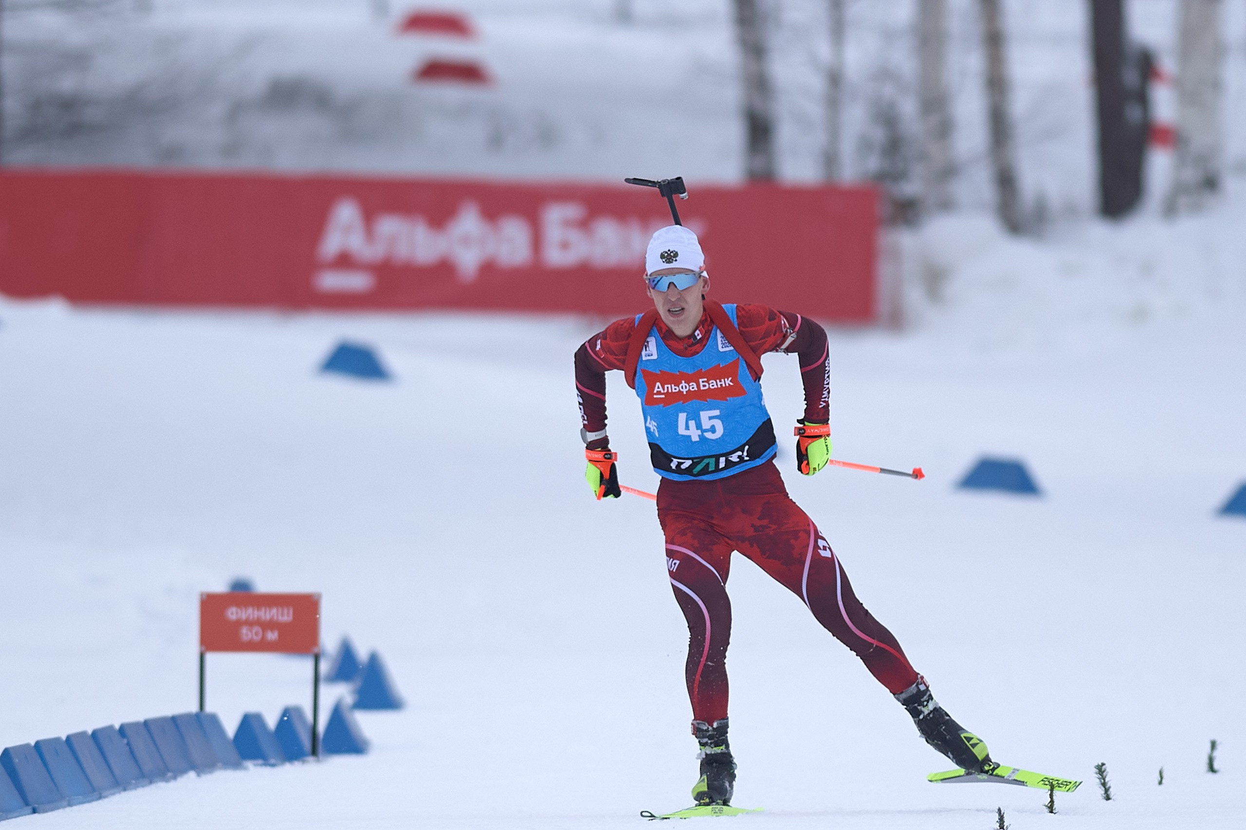 Биатлон. Чемпионат России — 2024/2025, 3-й этап, Ижевск. Ижевская винтовка. Спортивный репортажный фотограф в Ижевске Сергей Мерзляков