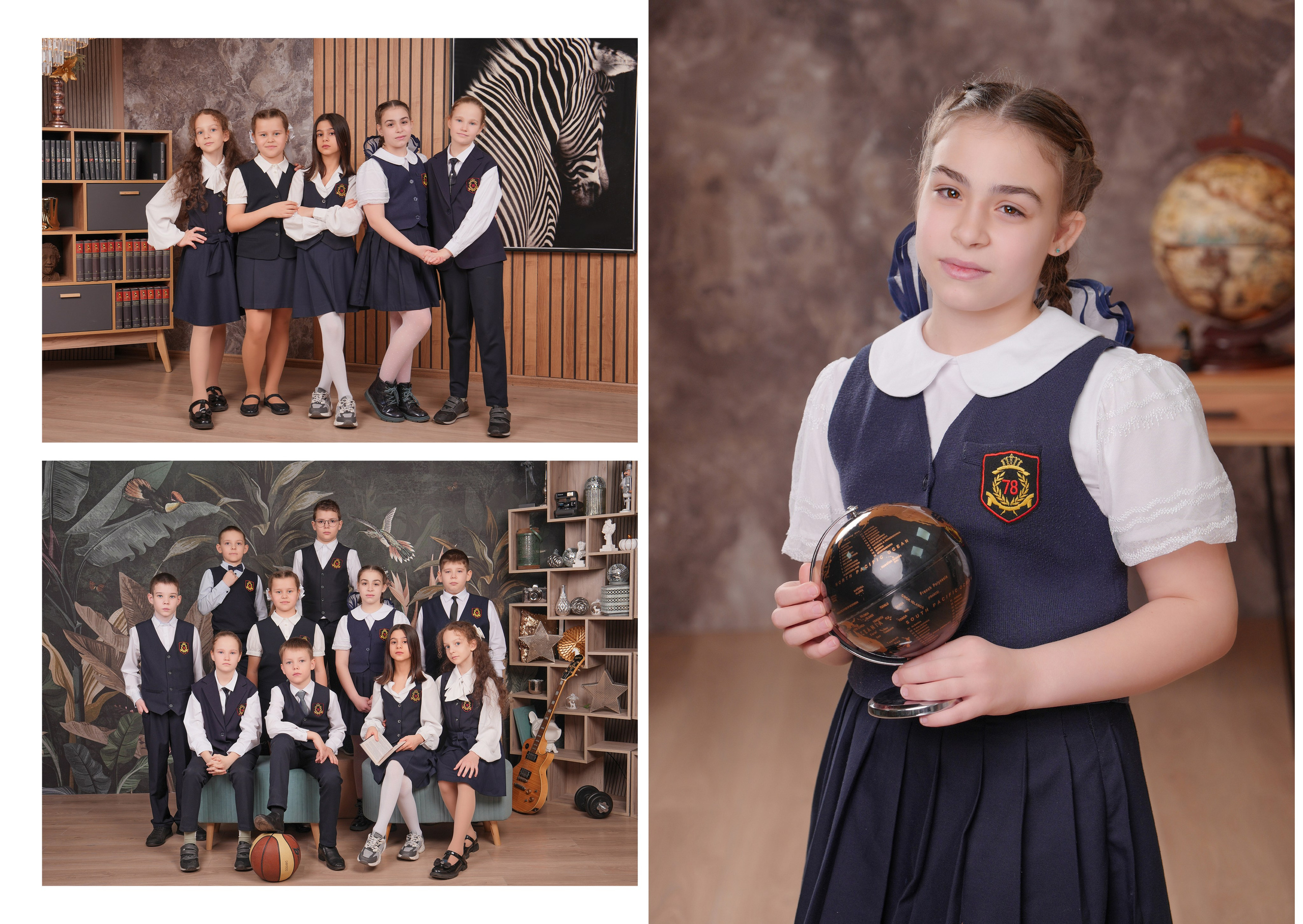 ШКОЛА 78 — 4 «А» класс. Красивый выпускной альбом в Краснодаре