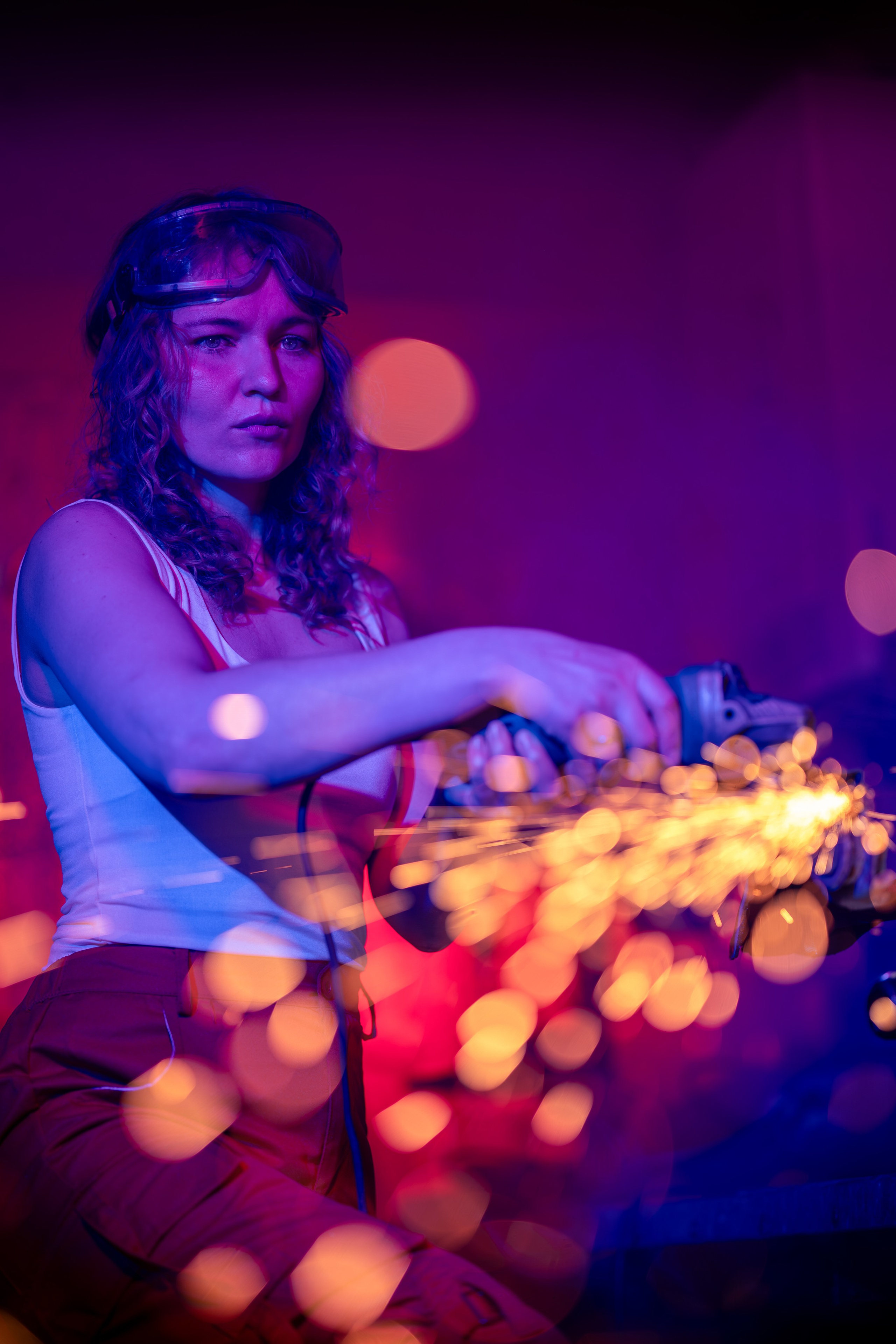 Портфолио фотографа Челябинск. Цветной свет