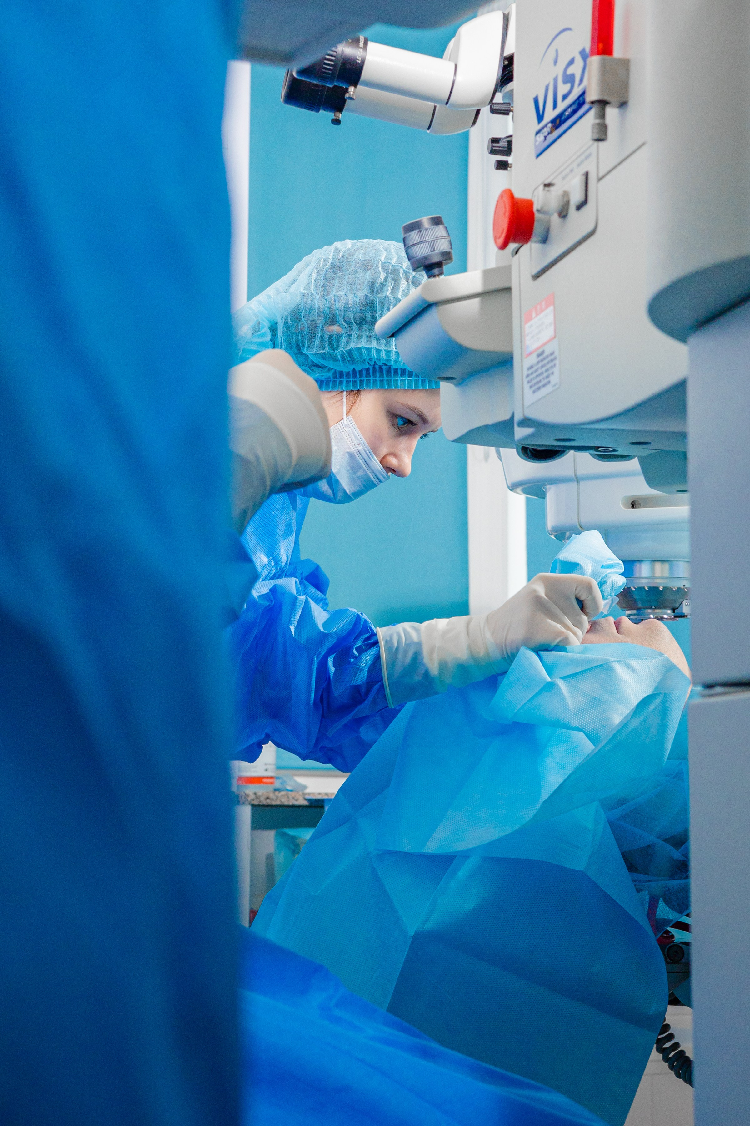 Работа в операционной офтальмология