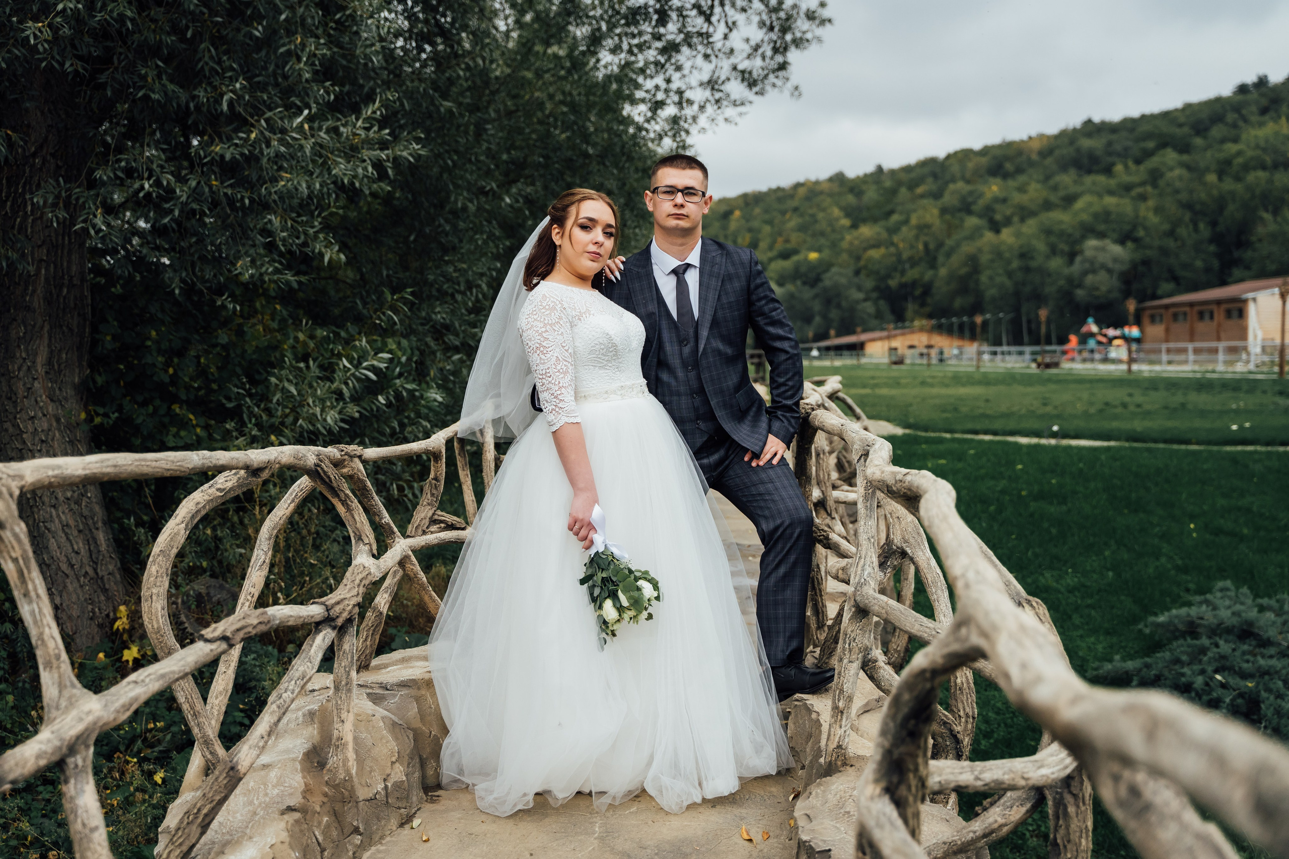 Николай и Ирина свадебная прогулка. Свадебный фотограф в Коломне, Воскресенске, Егорьевске Владимир Петров