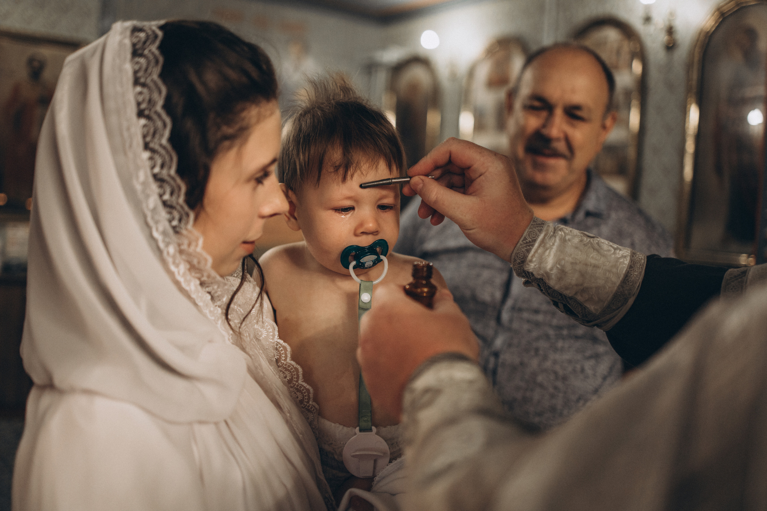 Крещение Александра. Семейный фотограф Ставрополь Варвара Воробьева