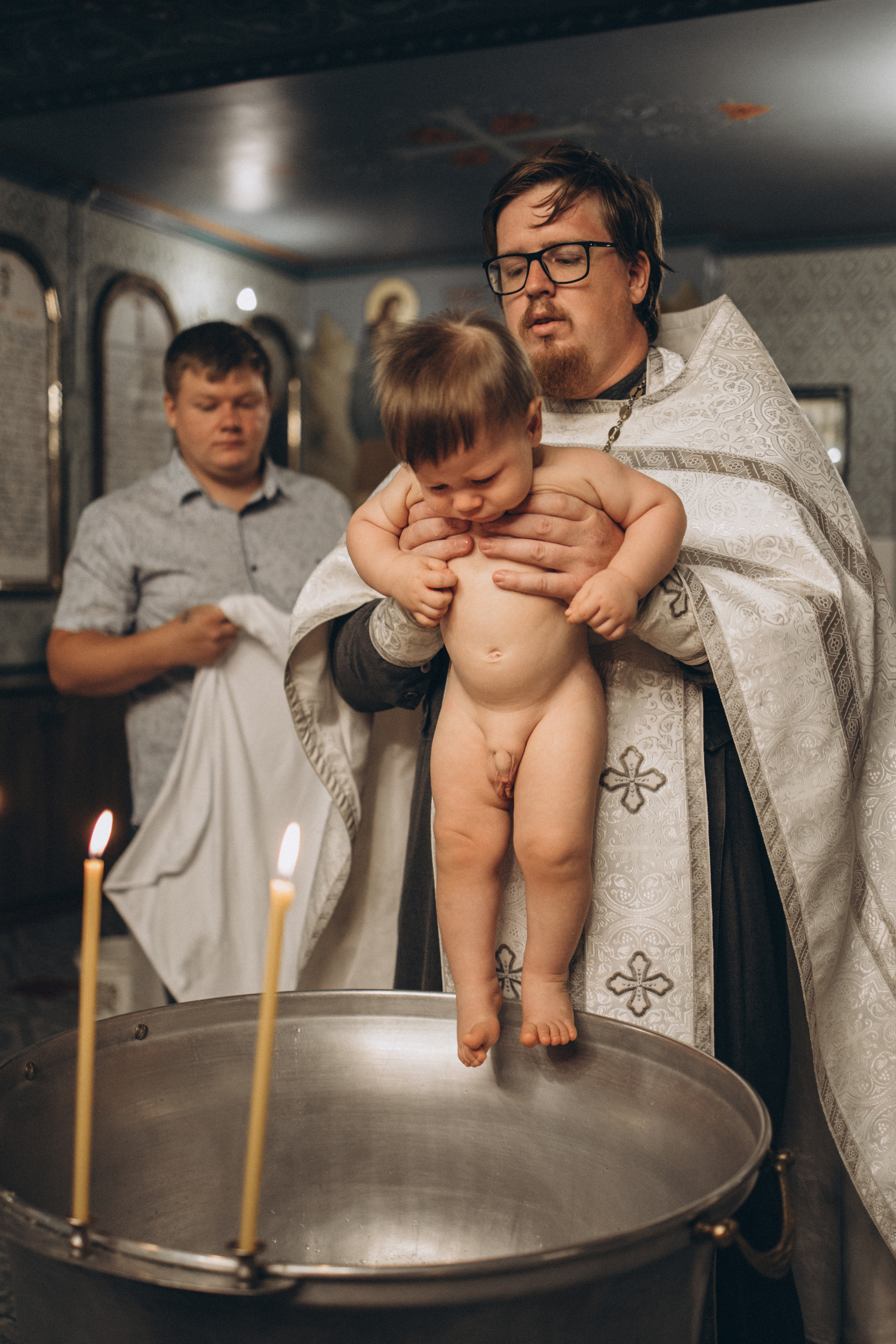 Крещение Александра. Семейный фотограф Ставрополь Варвара Воробьева