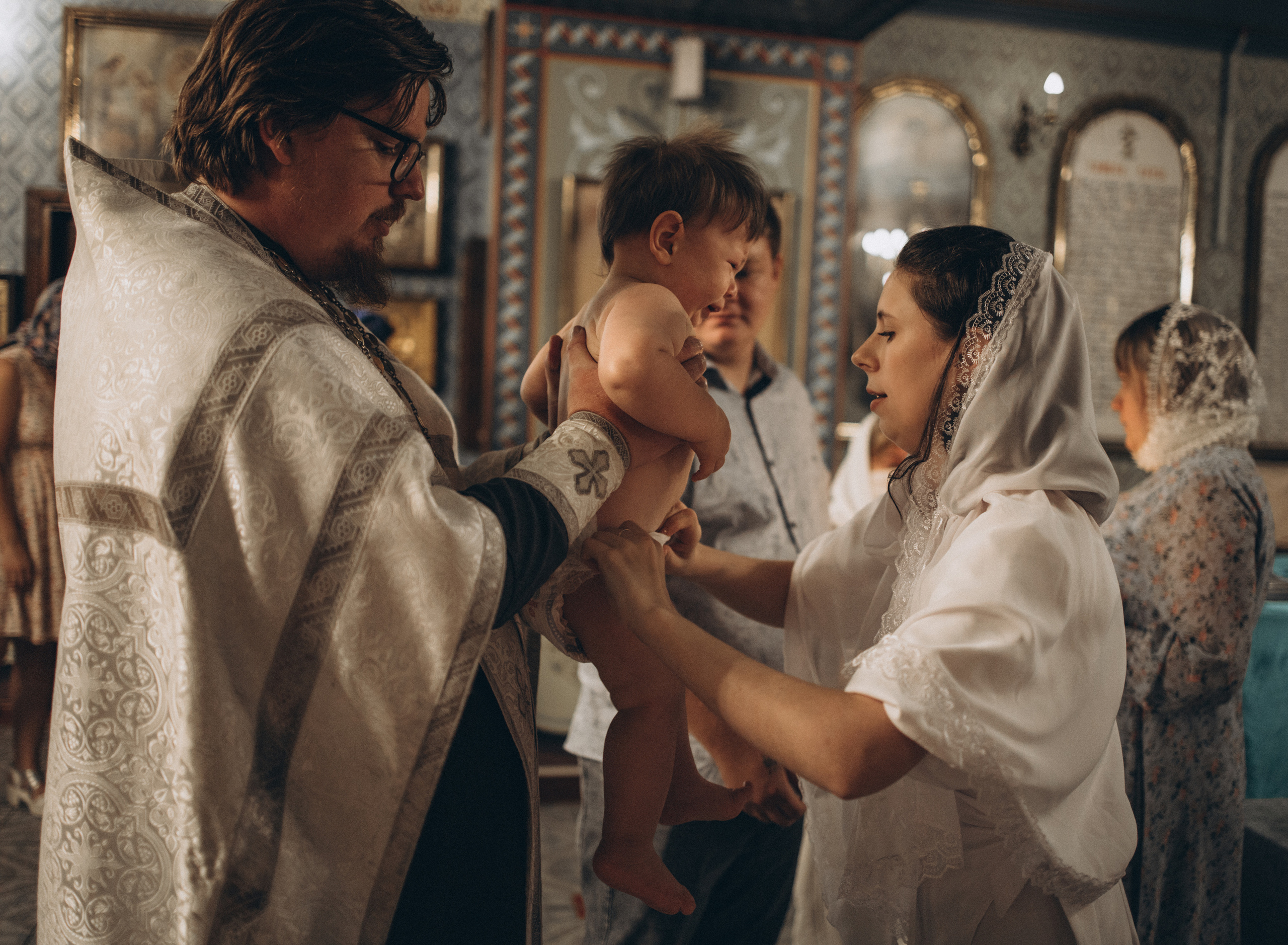 Крещение Александра. Семейный фотограф Ставрополь Варвара Воробьева