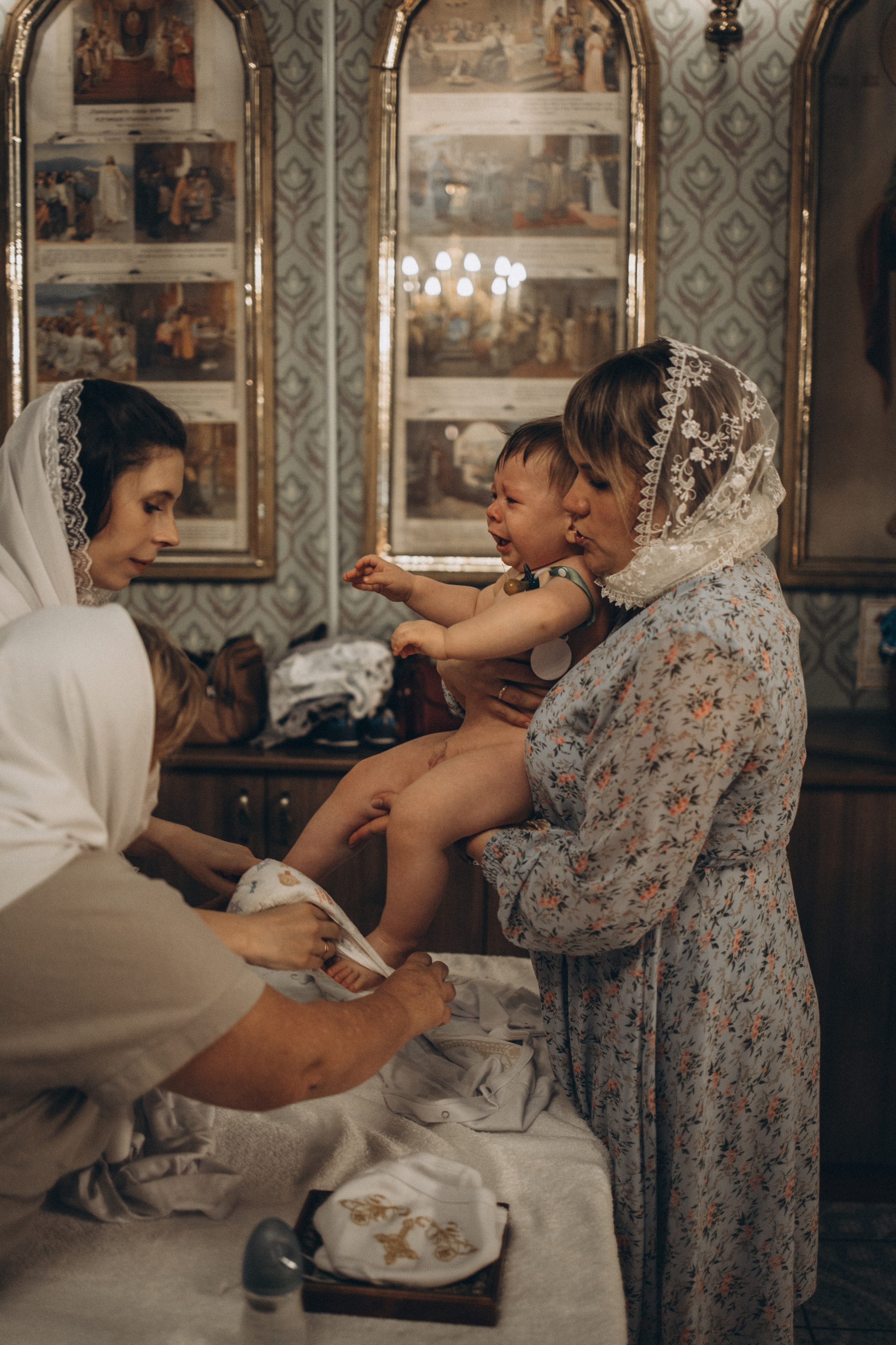 Крещение Александра. Семейный фотограф Ставрополь Варвара Воробьева