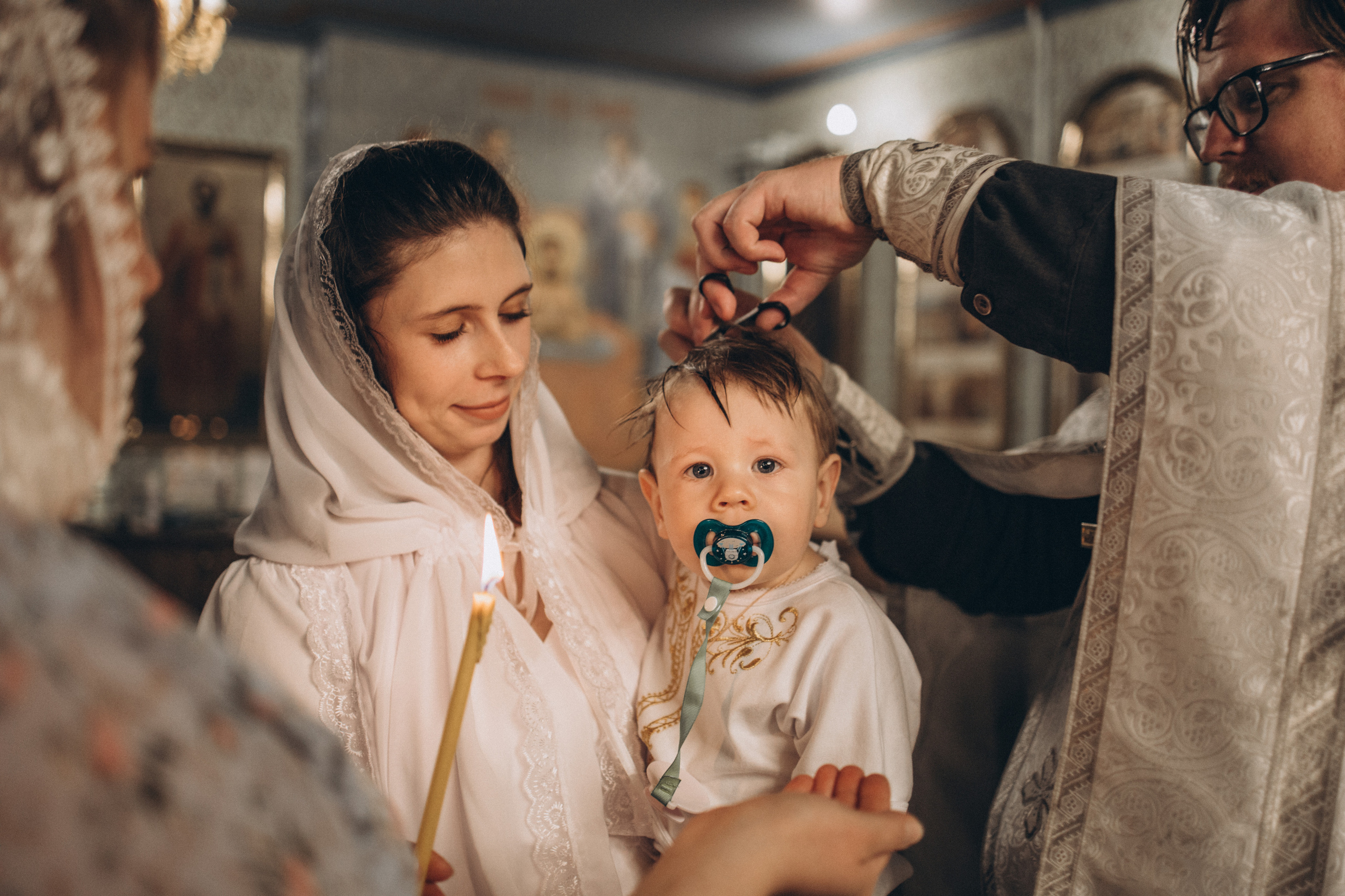Крещение Александра. Семейный фотограф Ставрополь Варвара Воробьева