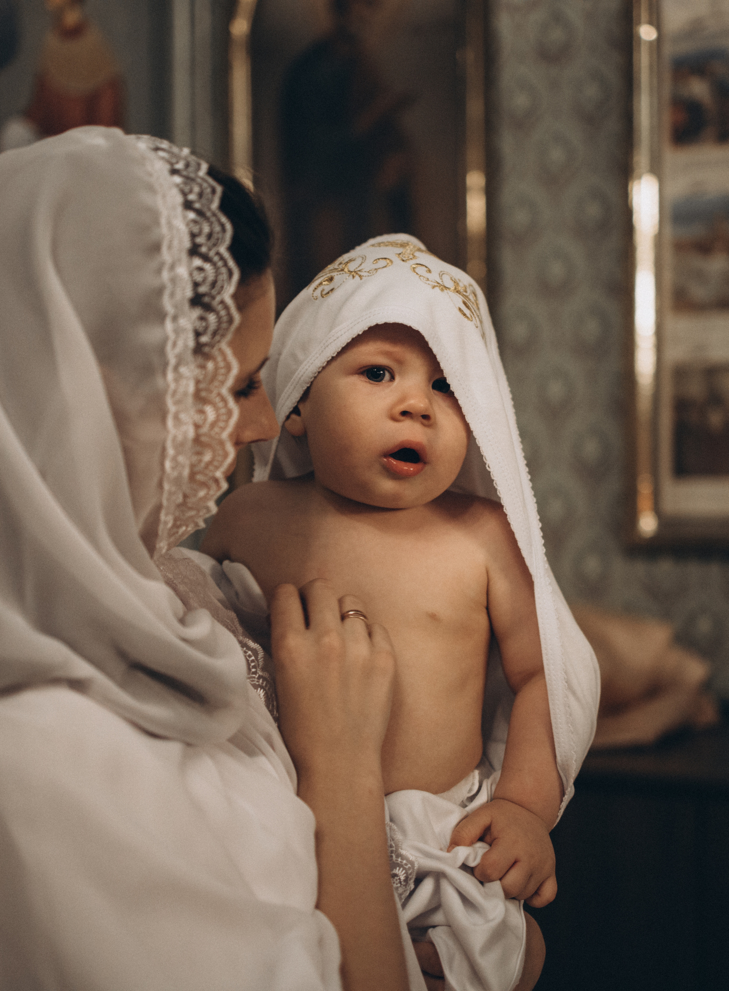 Крещение Александра. Семейный фотограф Ставрополь Варвара Воробьева