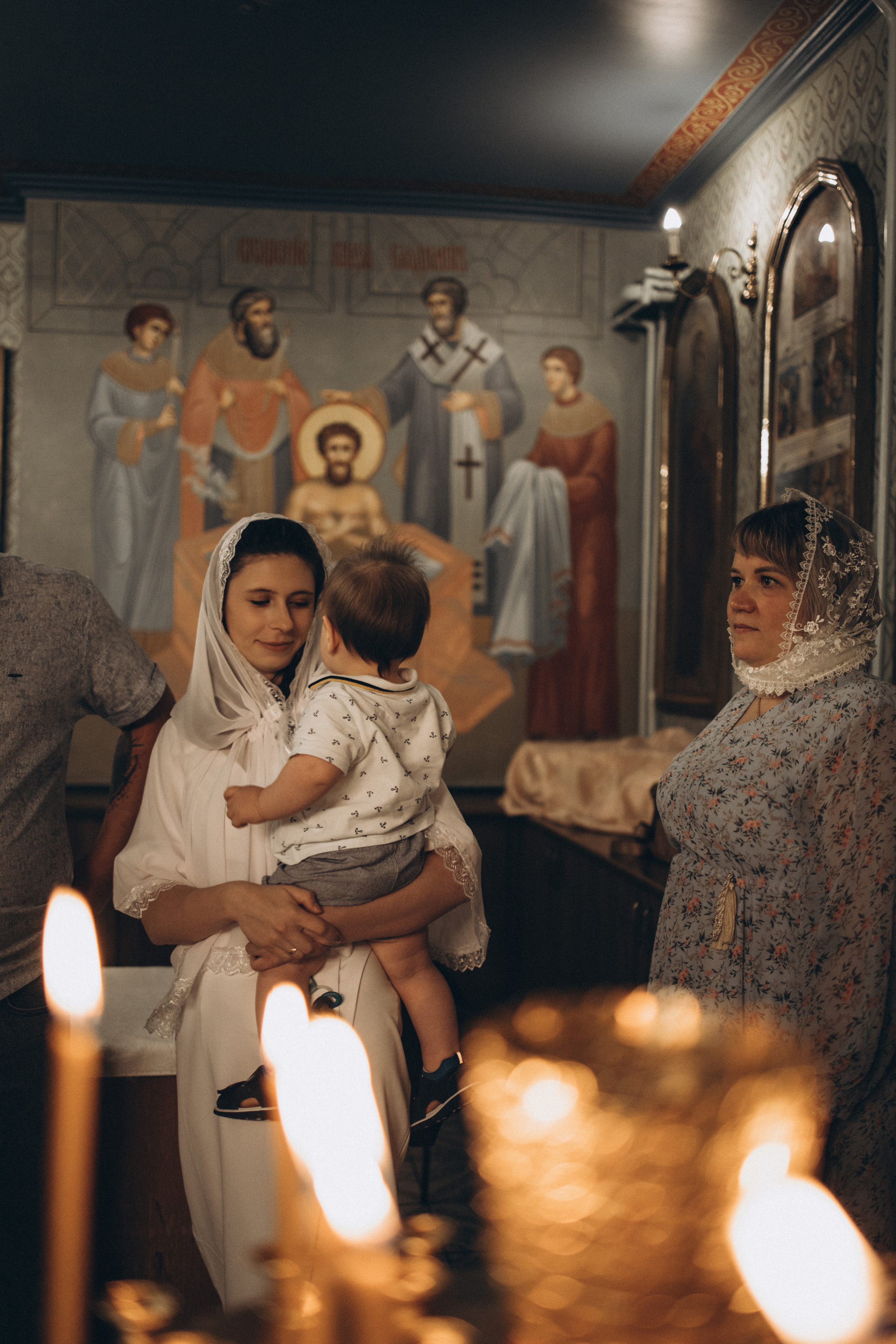 Крещение Александра. Семейный фотограф Ставрополь Варвара Воробьева