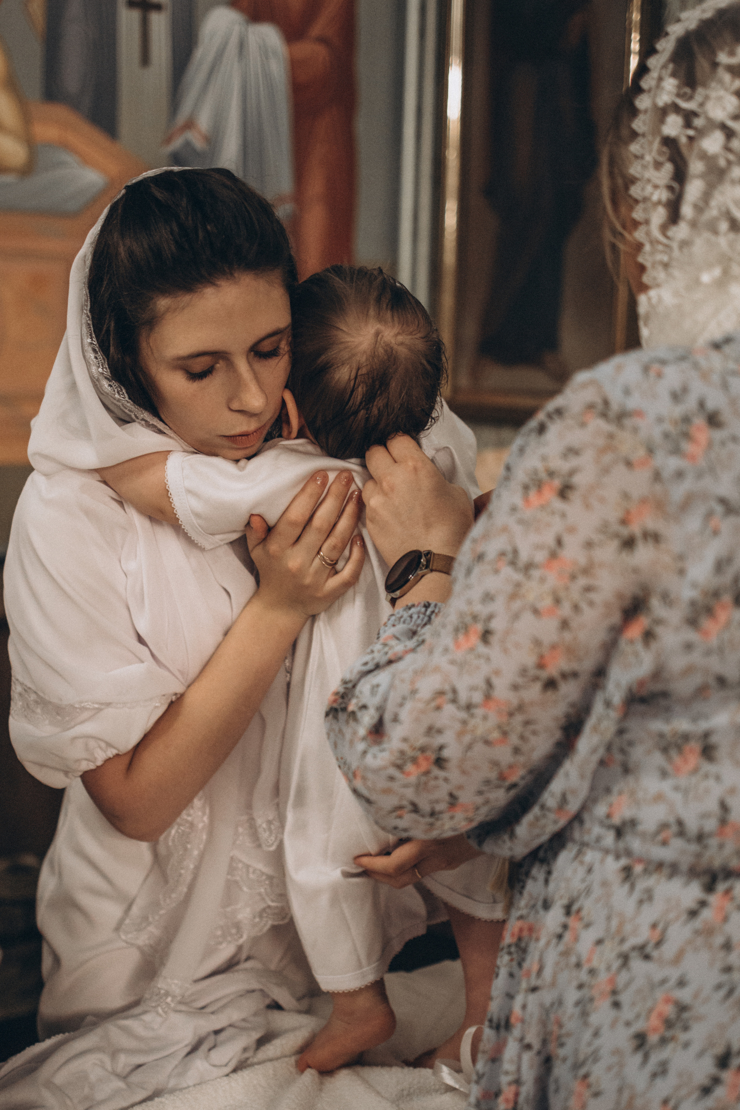 Крещение Александра. Семейный фотограф Ставрополь Варвара Воробьева