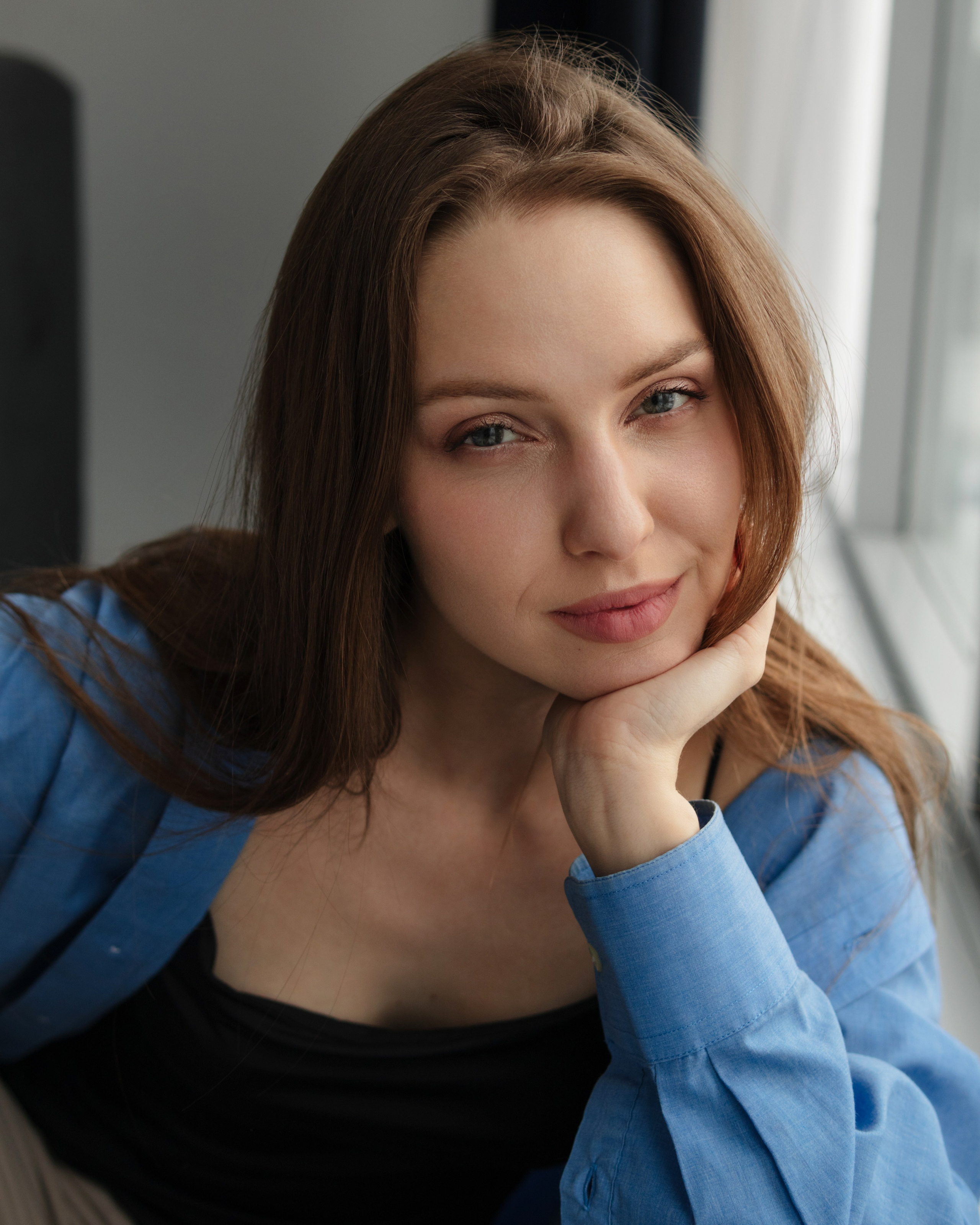 Портретная фотосессия в студии. Фотограф и видеомейкер Анастасия Пестерева в Набережных Челнах