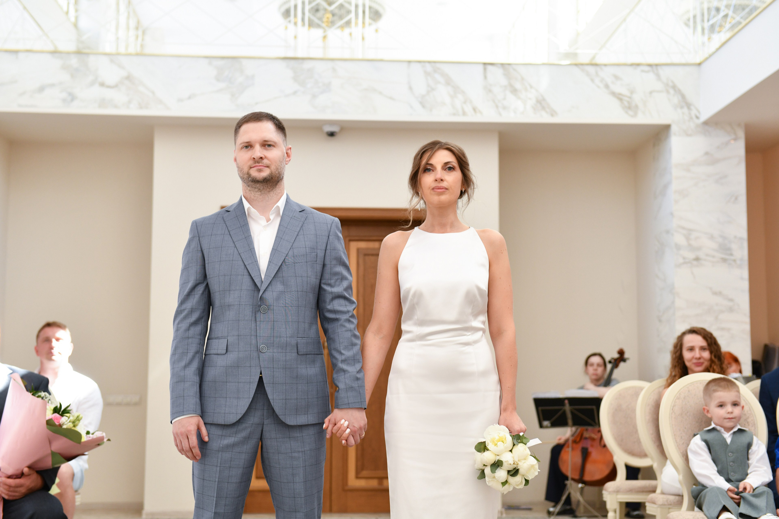 Регистрация брака + Прогулка Дарьи и Павла. Свадебный и портретный фотограф в Москве Галина Борисова