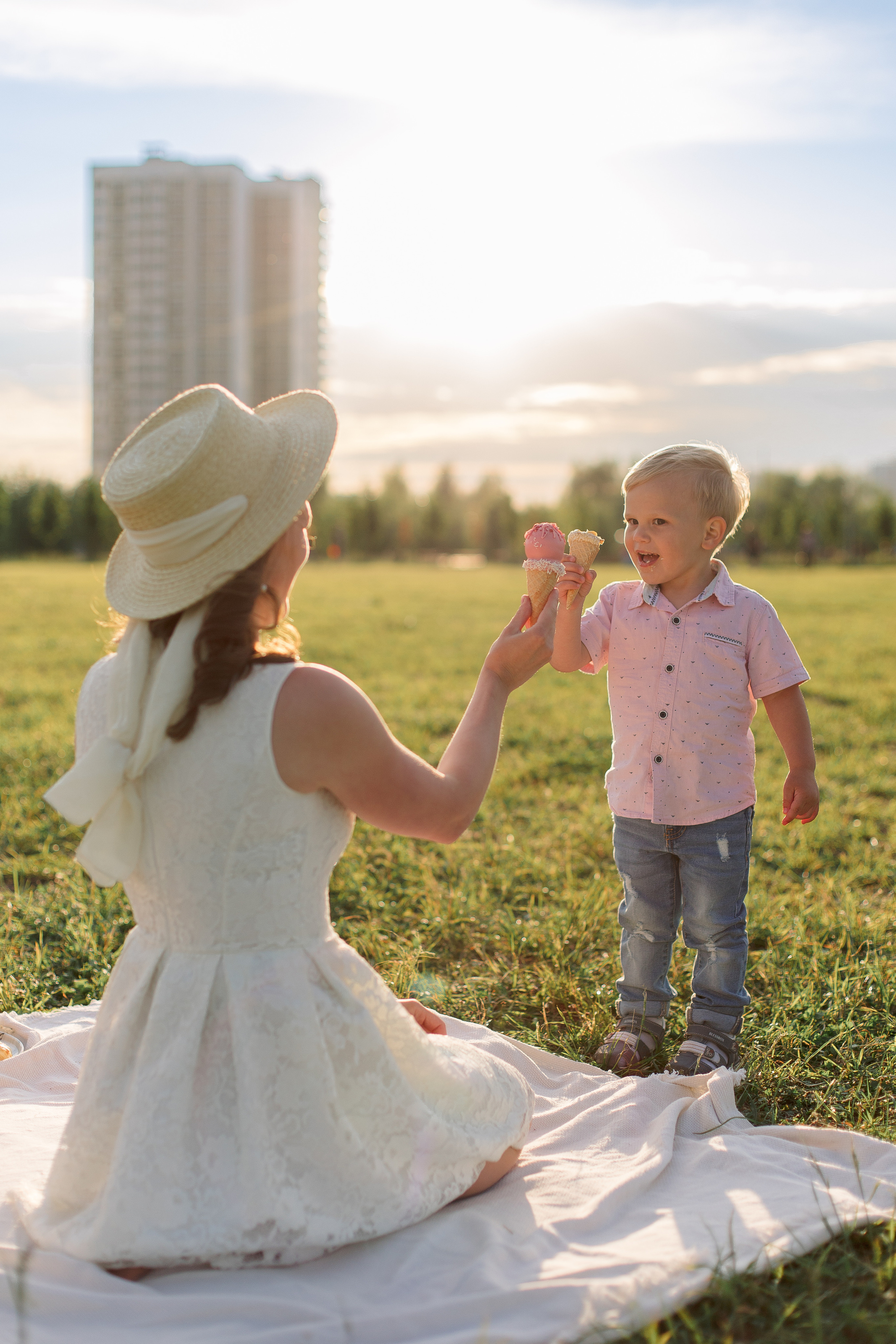 Семейная фотосессия на улице/природе. Фотограф в Москве Авдеева Мария