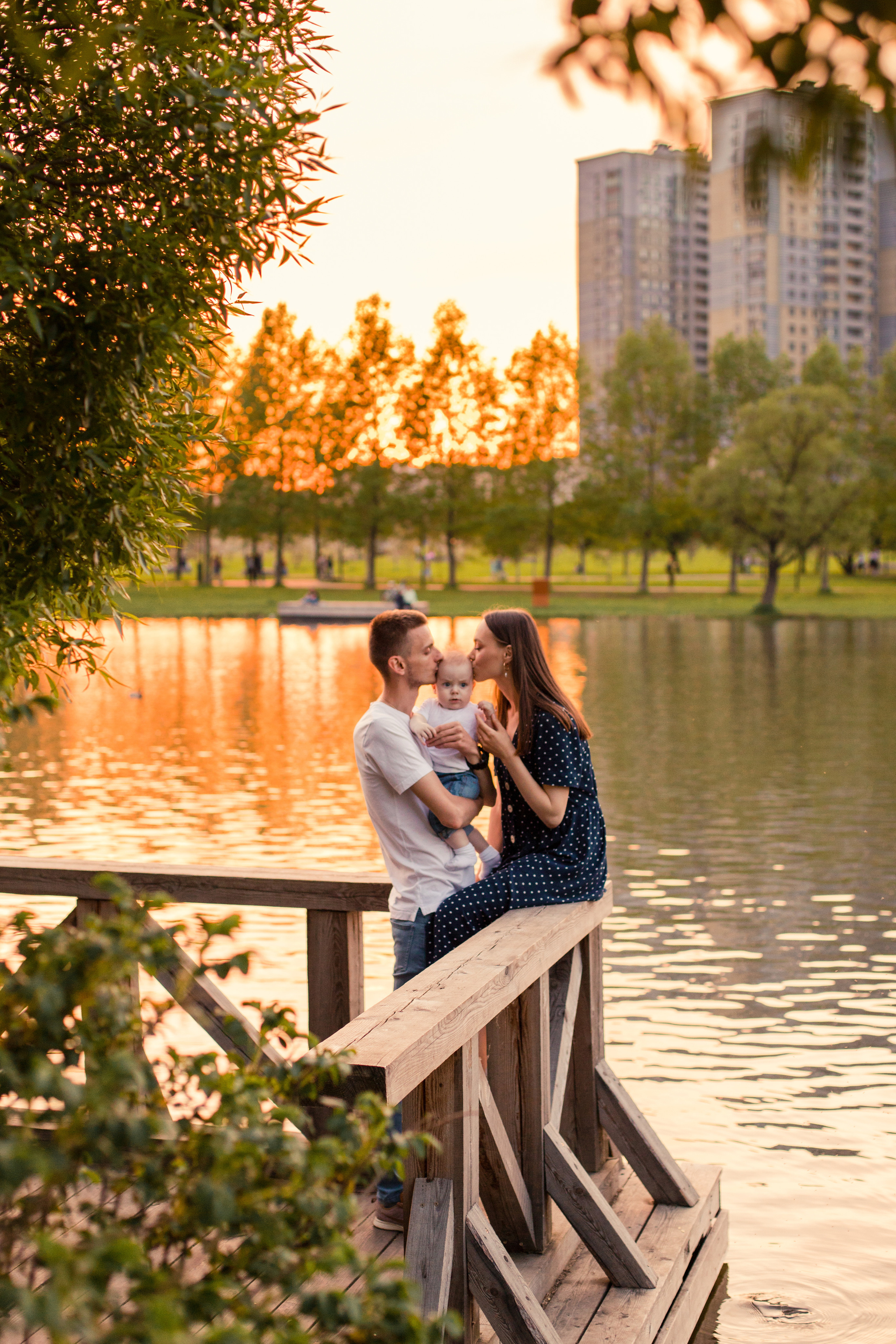 Семейная фотосессия на улице/природе. Фотограф в Москве Авдеева Мария
