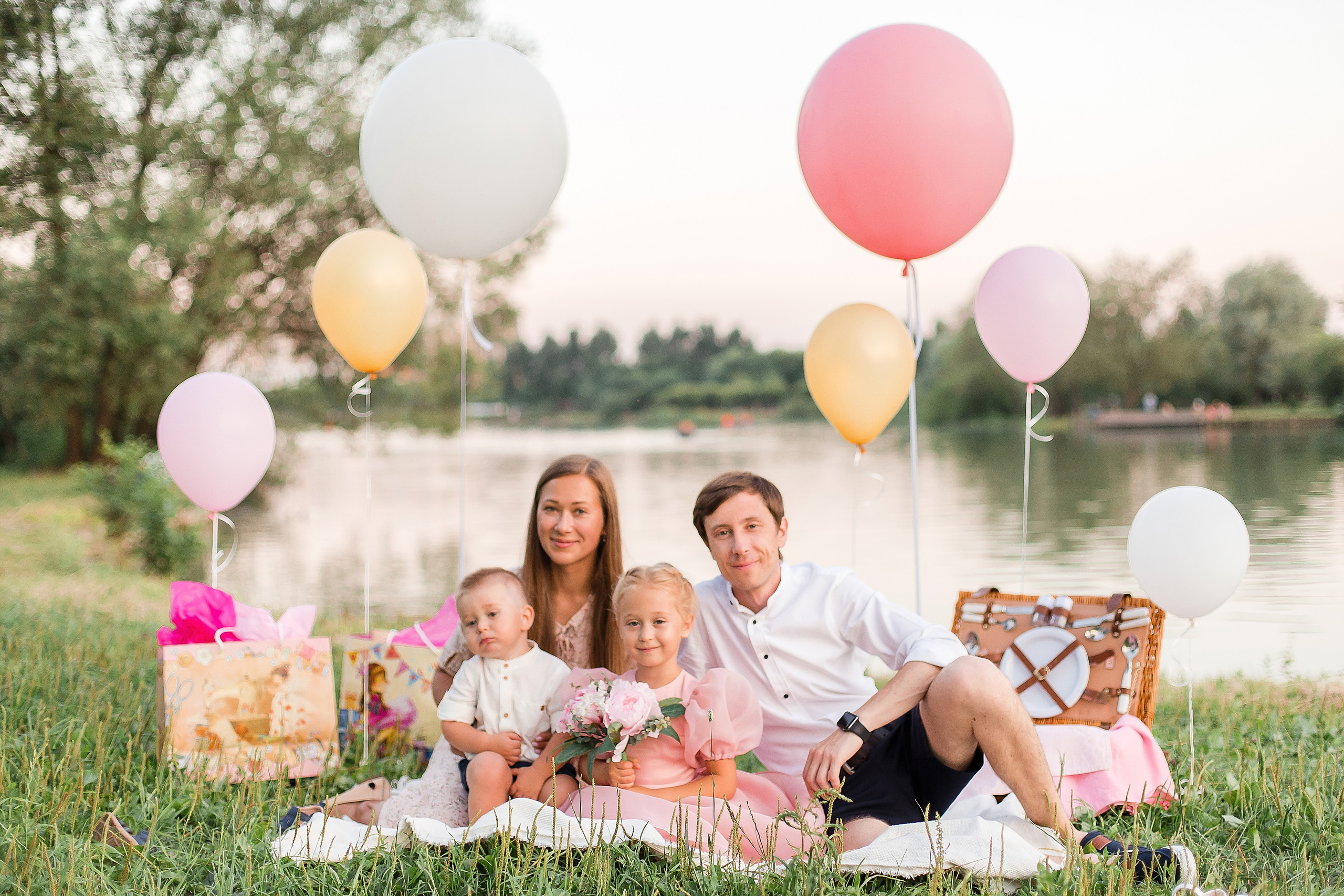 Семейная фотосессия на улице/природе. Фотограф в Москве Авдеева Мария