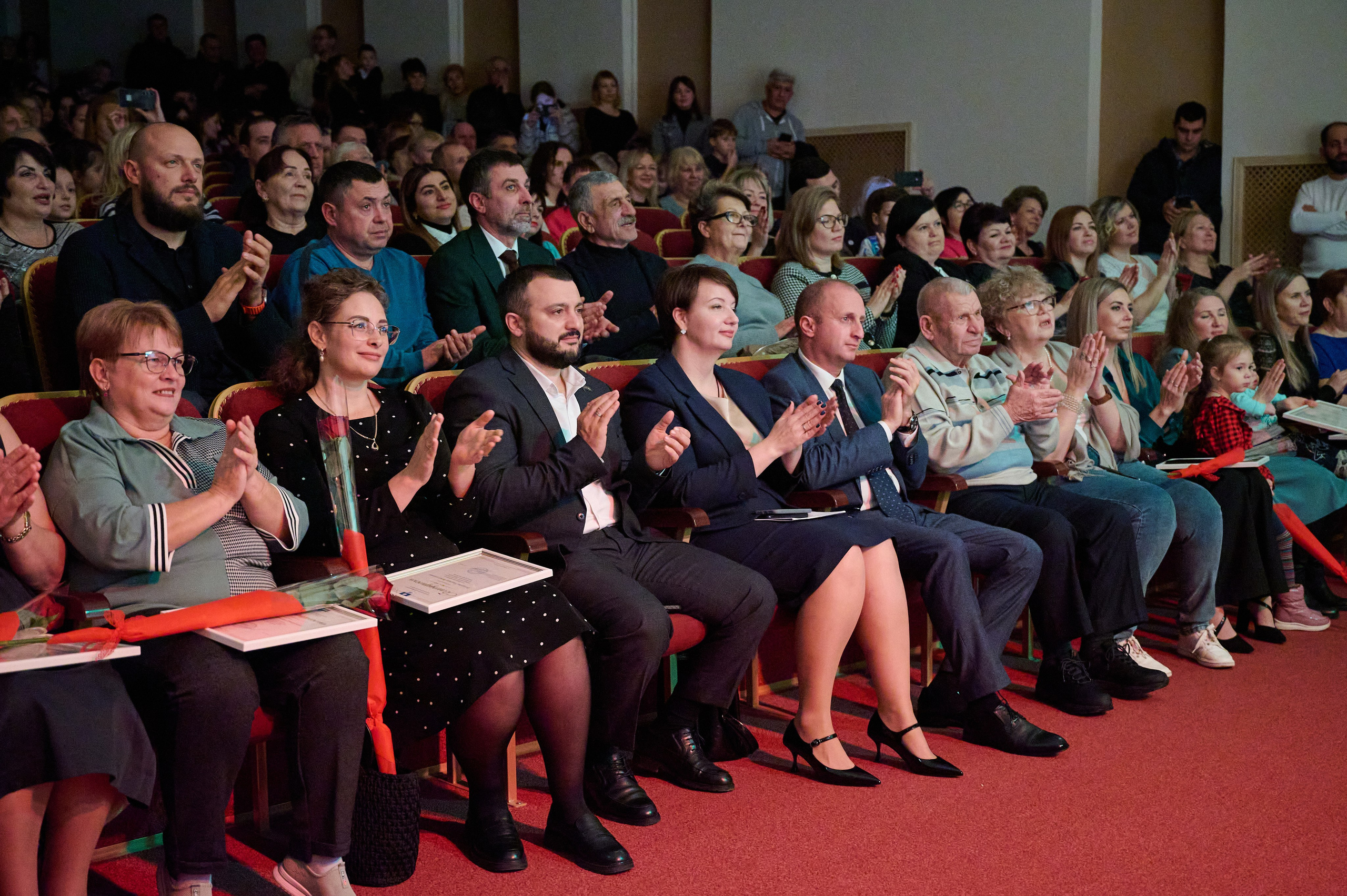 Новогодний концерт. Жизнь курорта Кабардинка в фотографиях