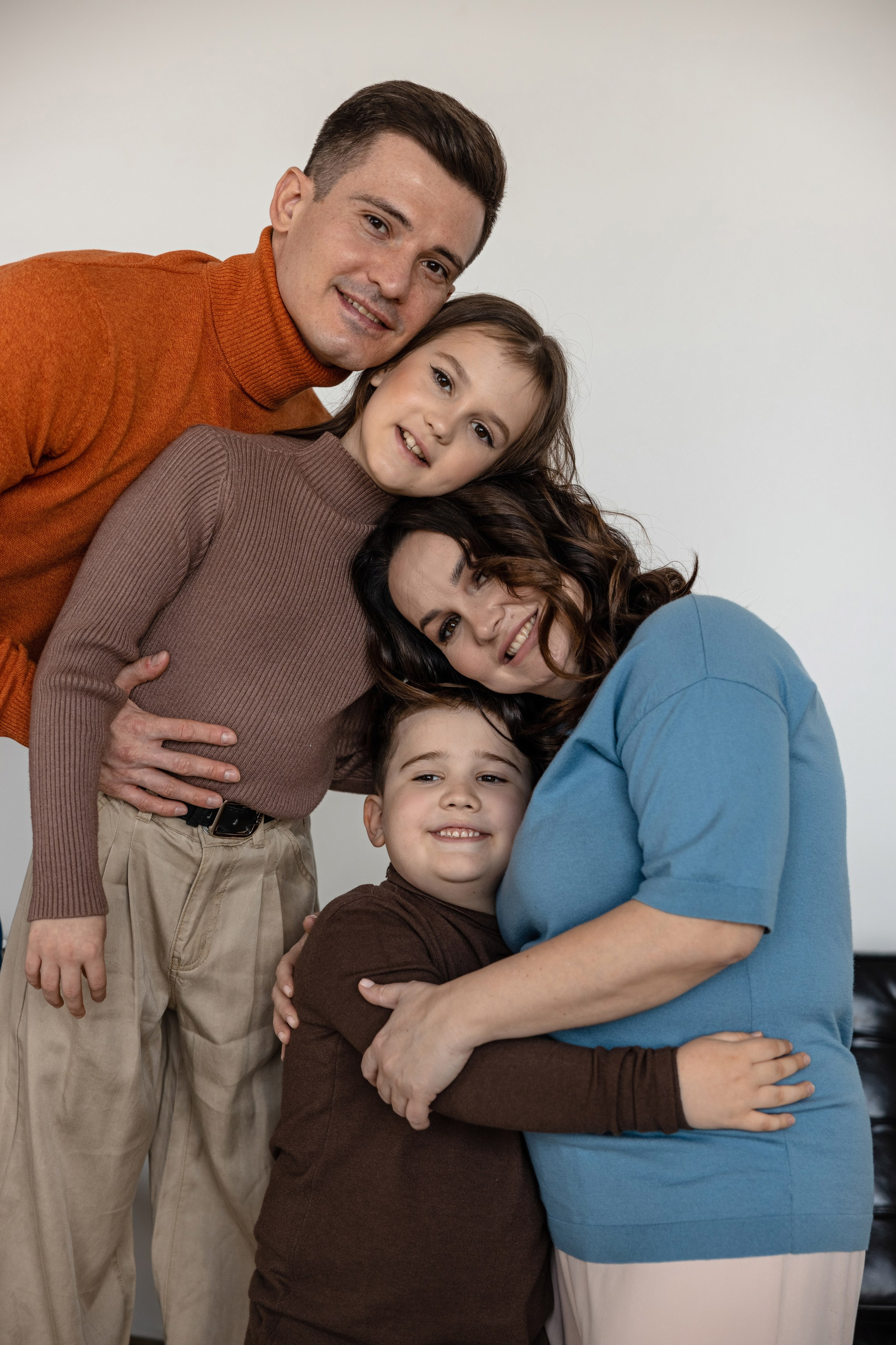 Ксюша с семьёй. Татьяна Мирзоян