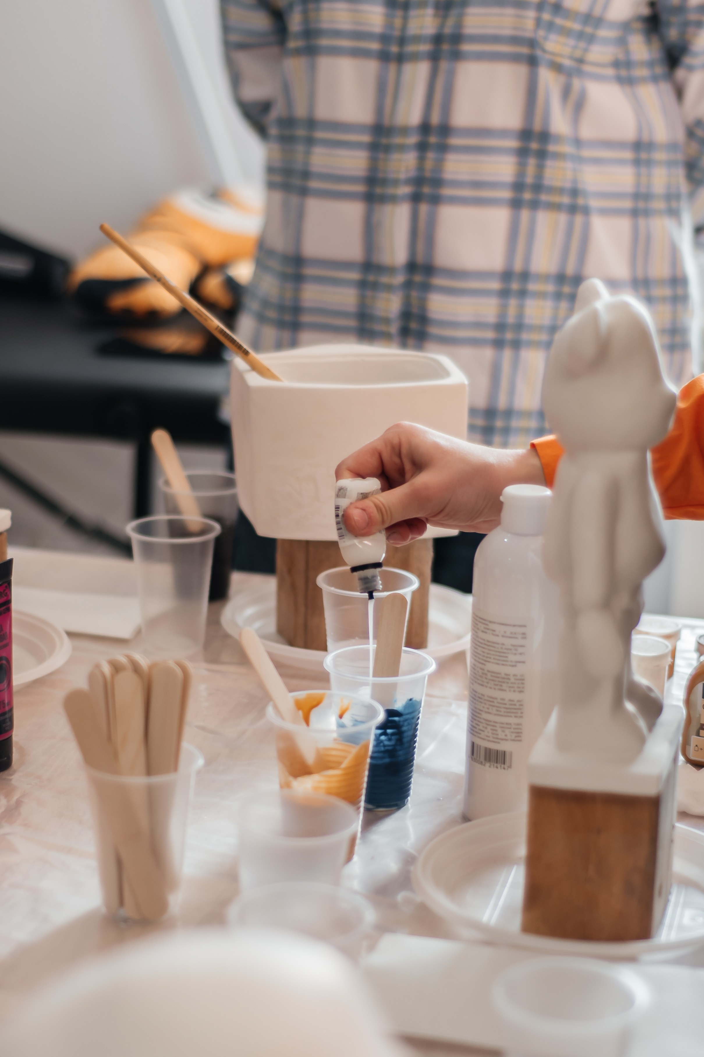 Роспись скульптур. Фотограф в Дзержинске Наташа Баева