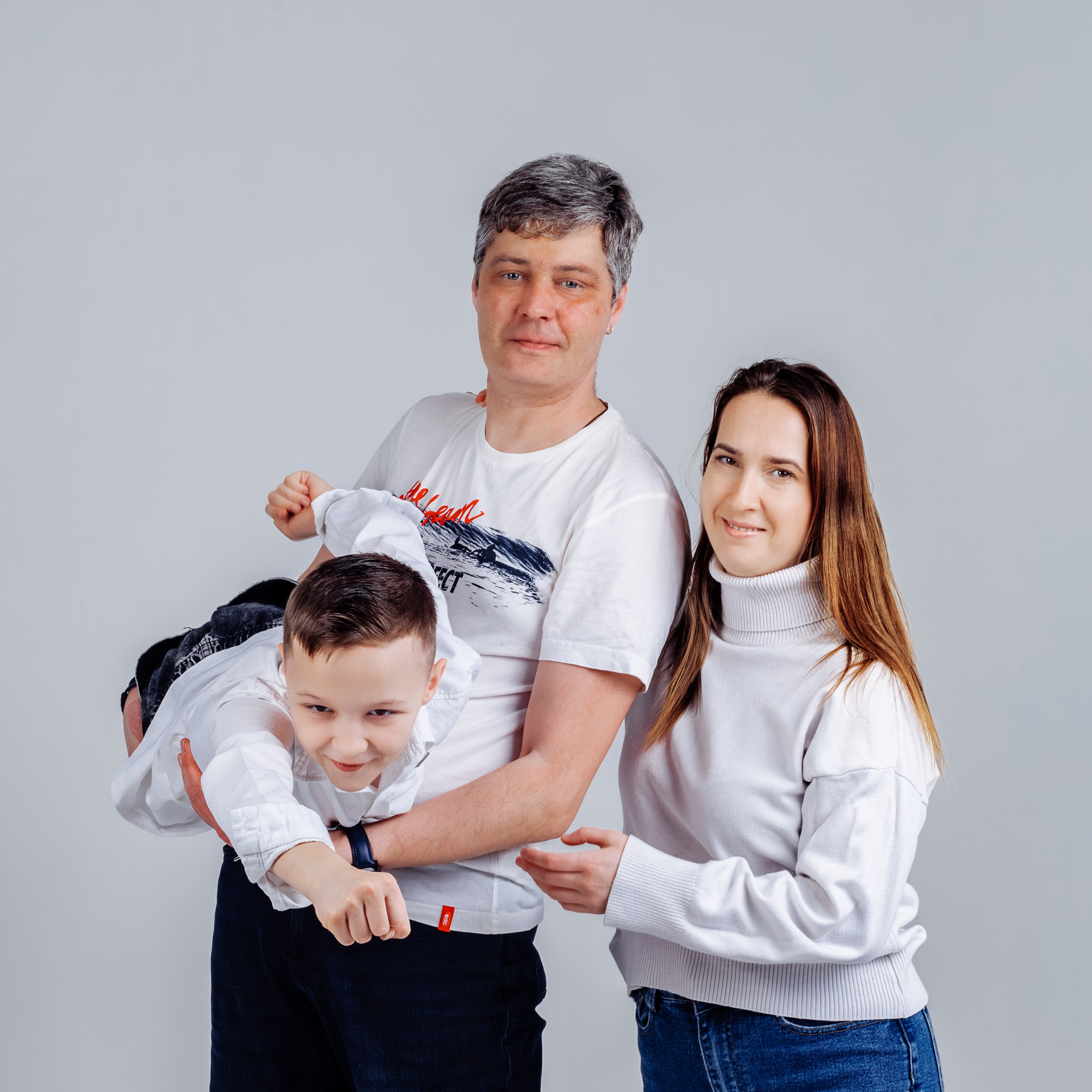 Семейная фотосессия для Ольги, Николая и Егора. Семейный и свадебный фотограф в Москве и Домодедово Анна Авилочкина