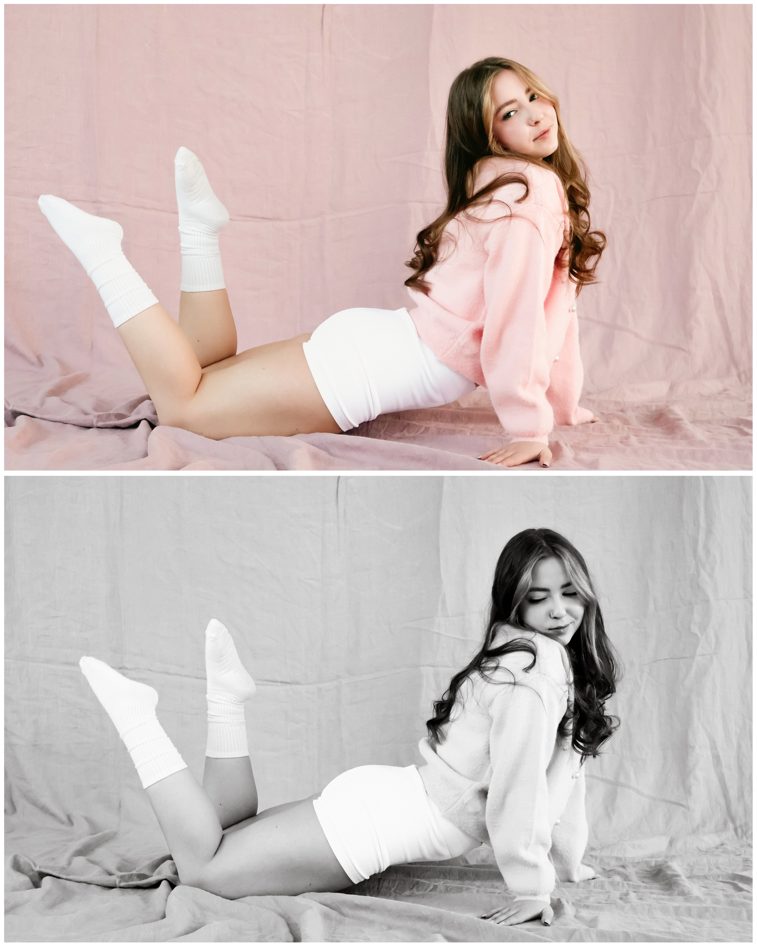 Мария (студийная в розовом). Varygraphy