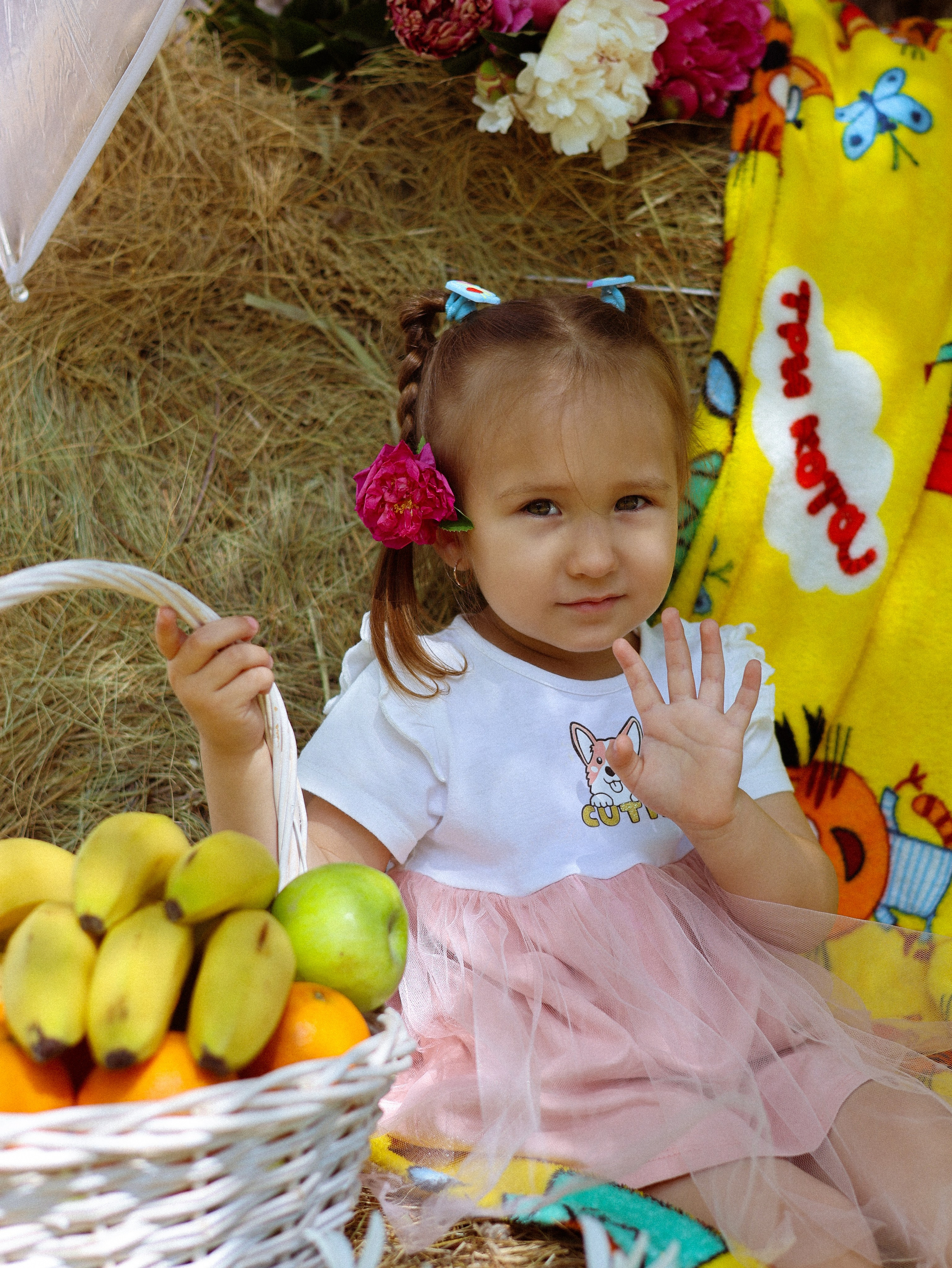 Тематическая летняя съемка в детском саду. Мания, портретный фотограф в городе Оренбург