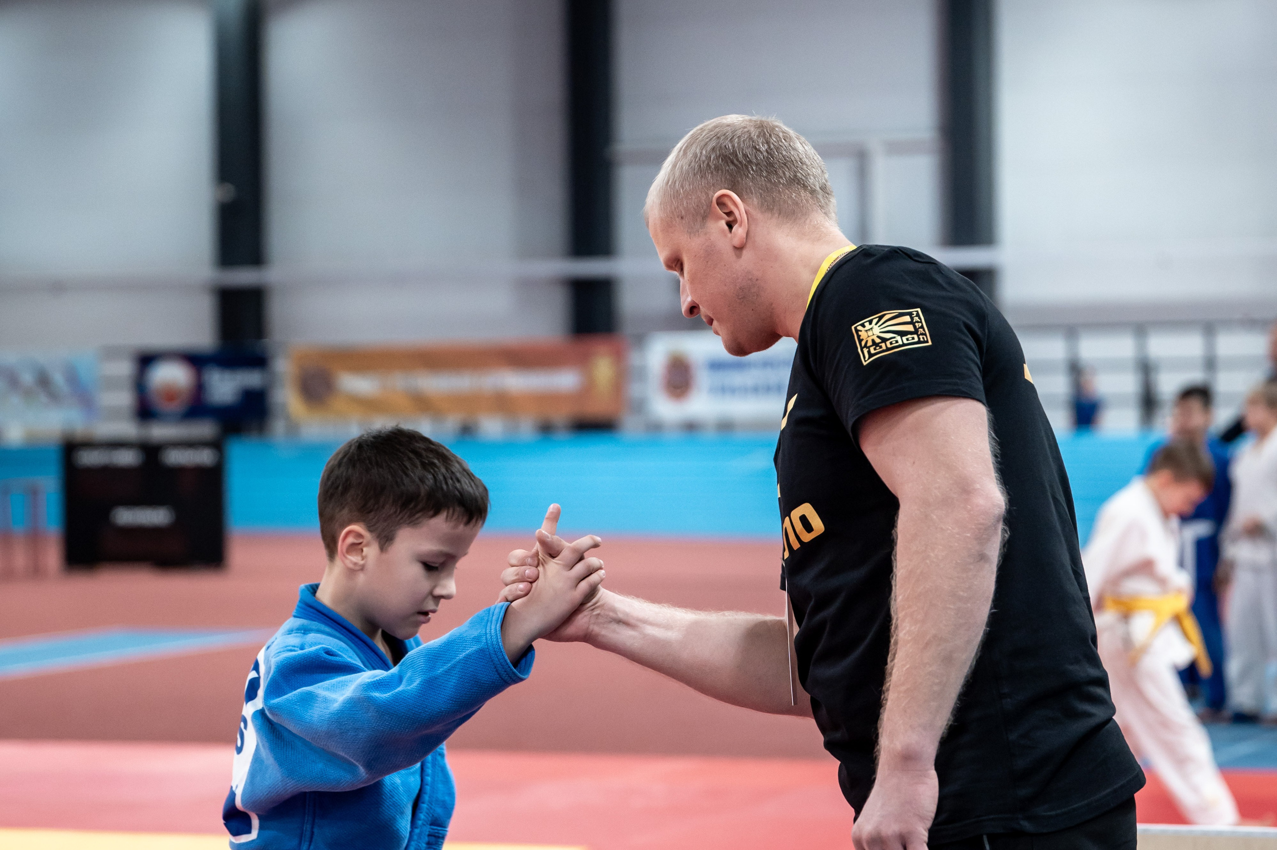 Новогодний турнир по дзюдо. Январь 2024. Спортивный фотограф в Туле и Тульской области. Файсханова Фото Спорт