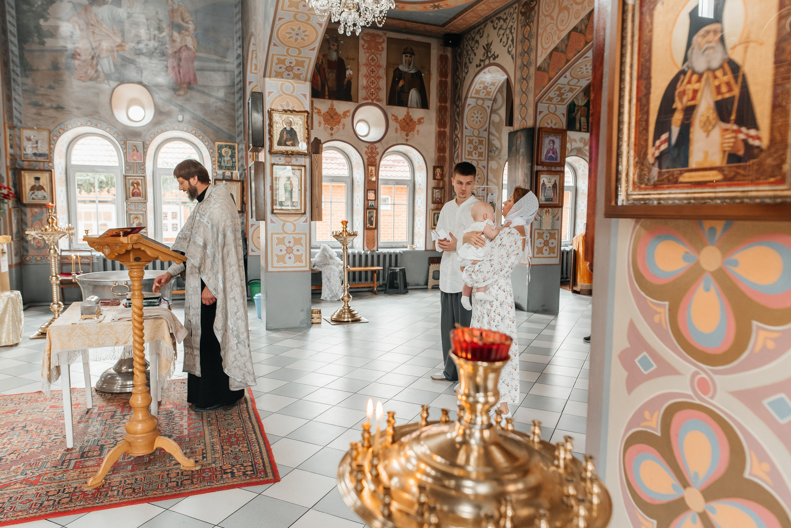 Крещение Марии. Детский и семейный фотограф выпускной альбом Приморско-Ахтарск