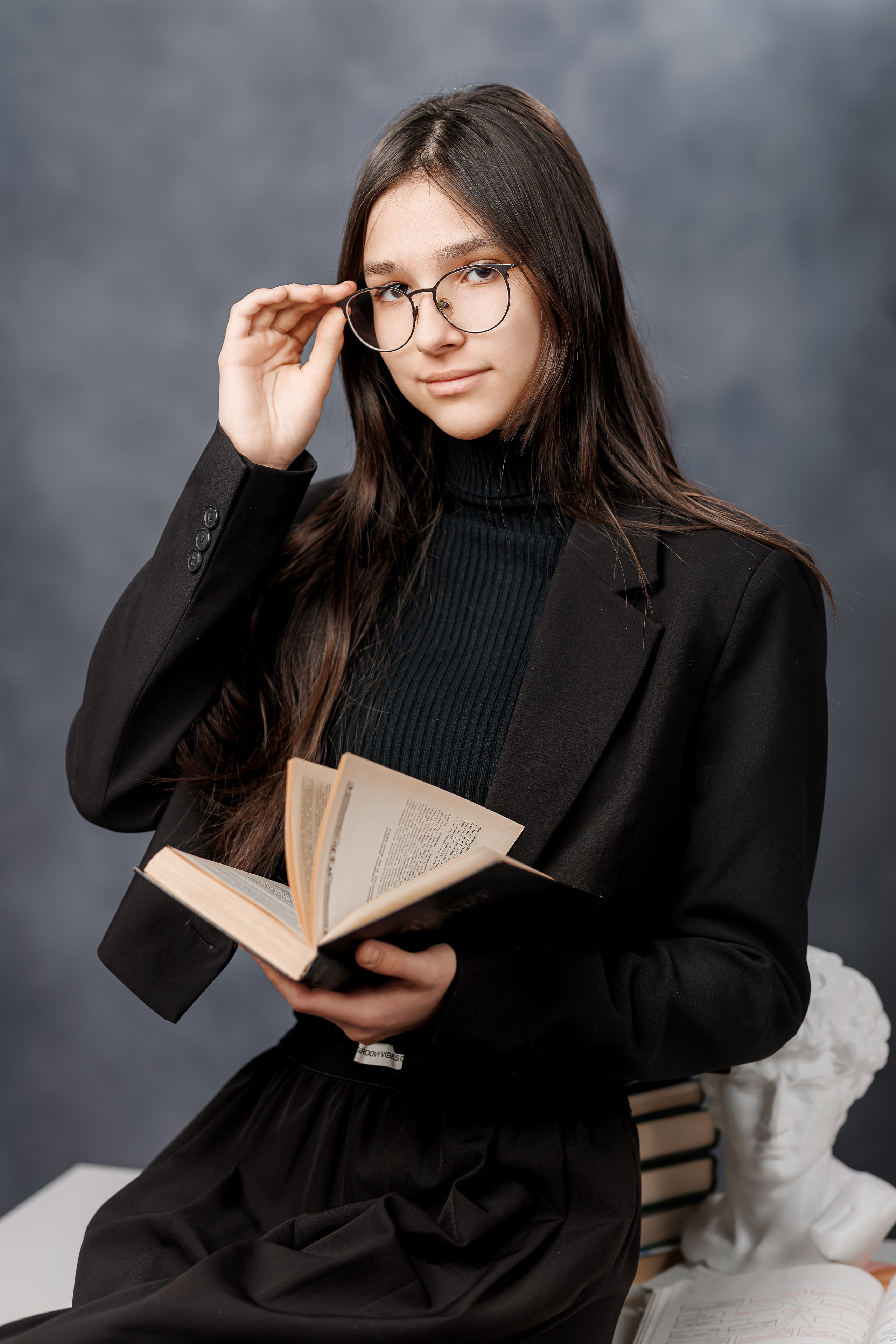 Портреты на однотонном фоне. Семейный и детский фотограф Комина Елена, Власиха, Одинцово