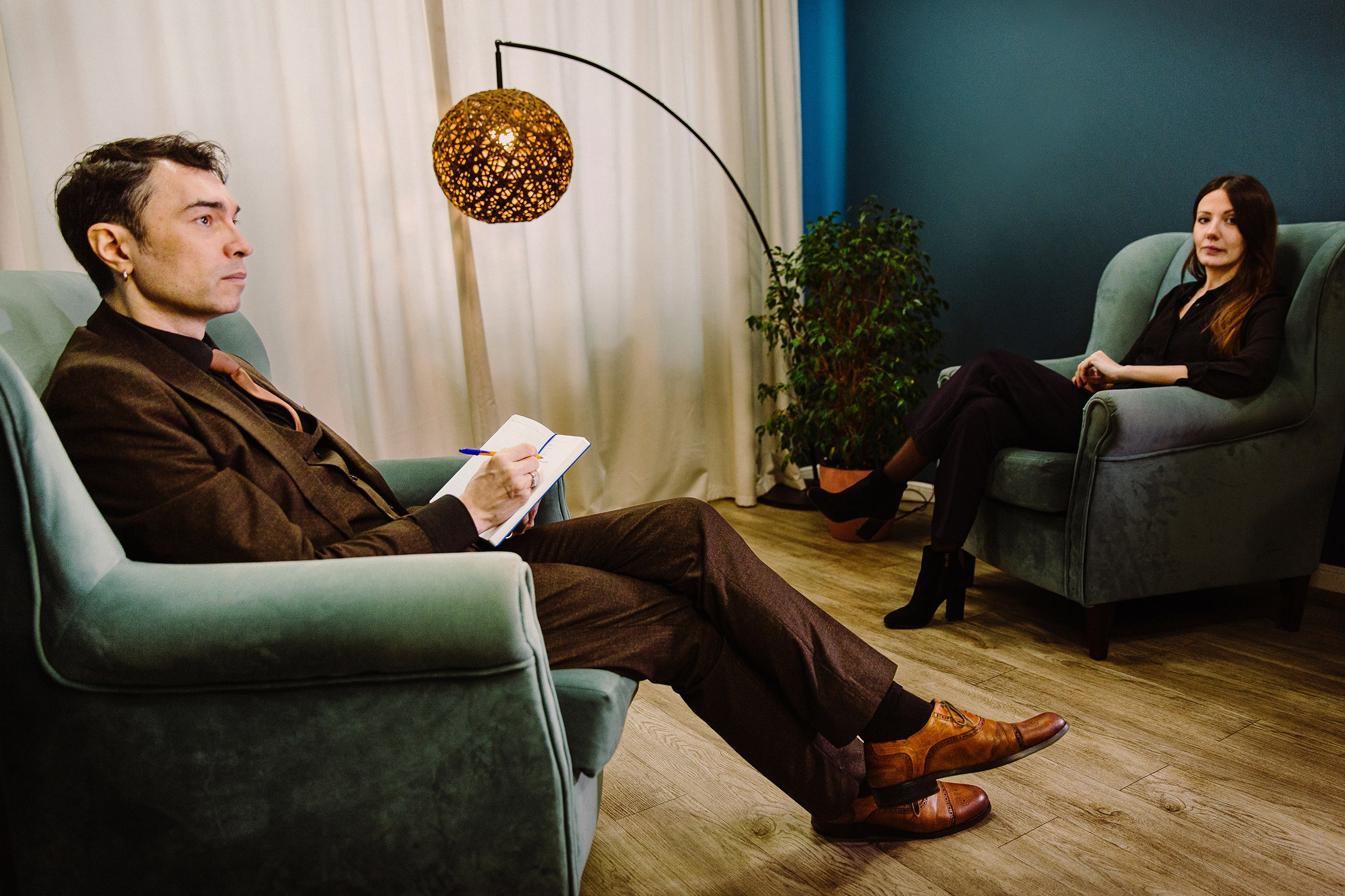 Владимир и Татьяна. Серия «Гипноз». Олег Воронов. Портретный фотограф