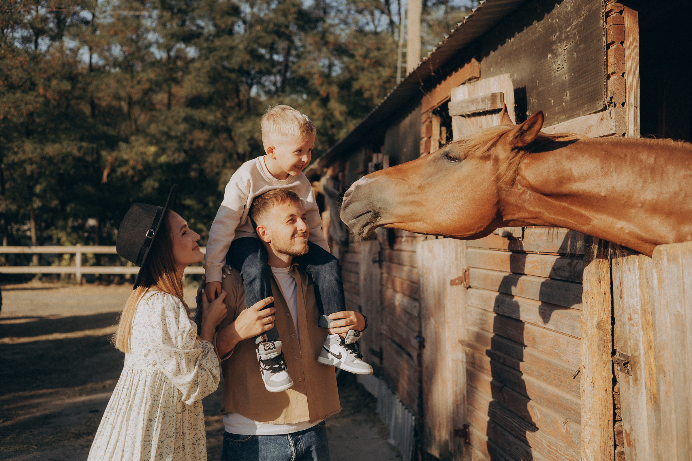 Лошадиная ферма. Семейный и свадебный фотограф в Краснодаре Елизавета Замаева