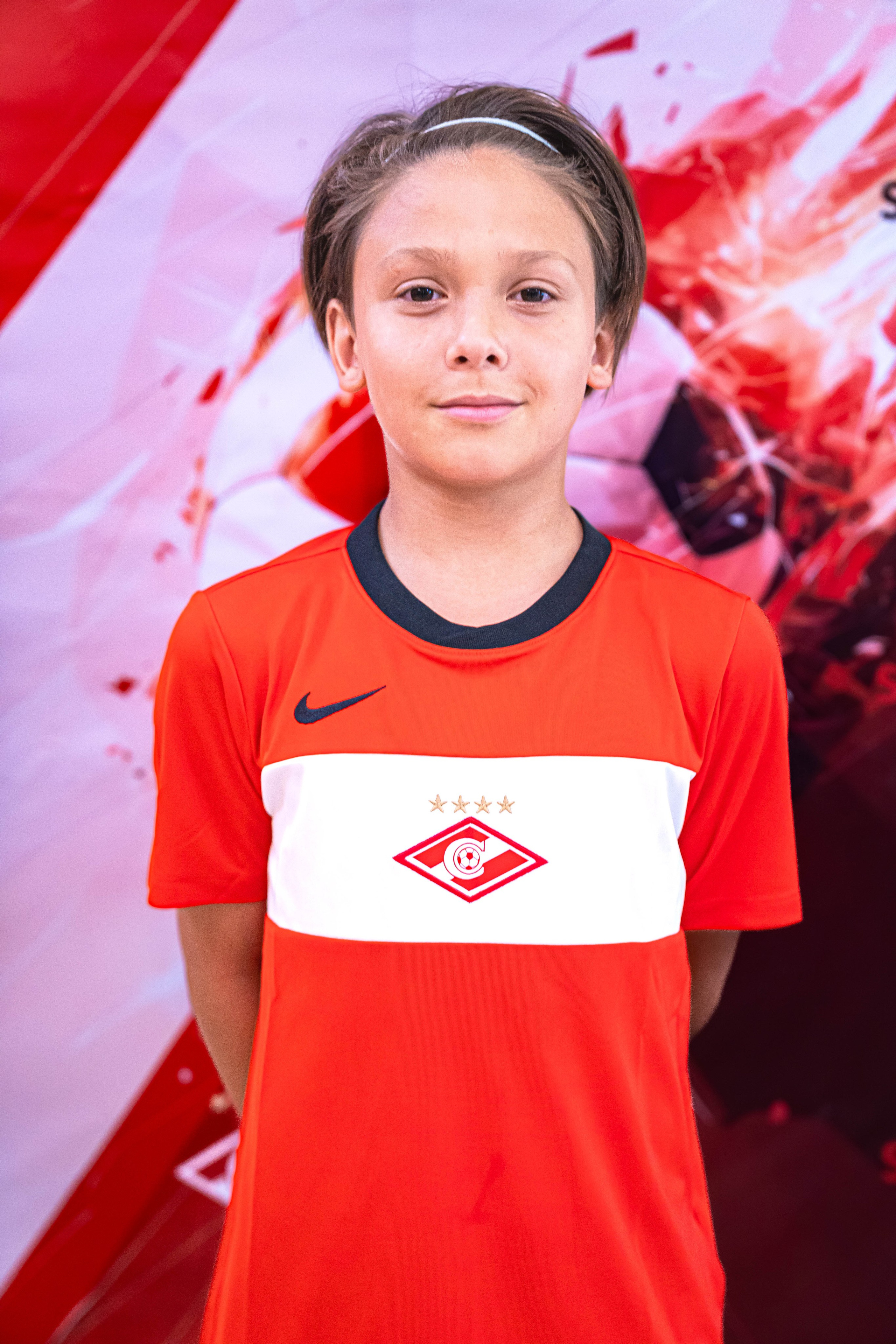 Портреты футболистов Спартак Юниор. Фото и видео съёмка на заказ. VAU Studia. Москва