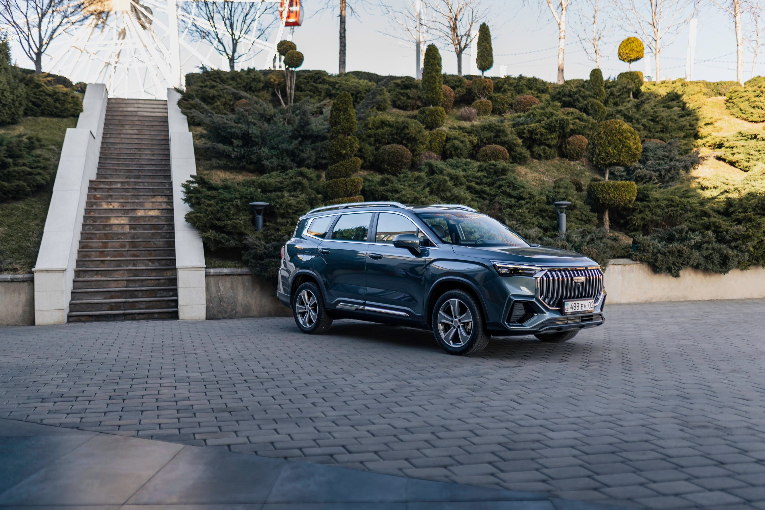 Geely Okovango. Чен Станислав | Автомобильный фотограф | Алматы, Казахстан