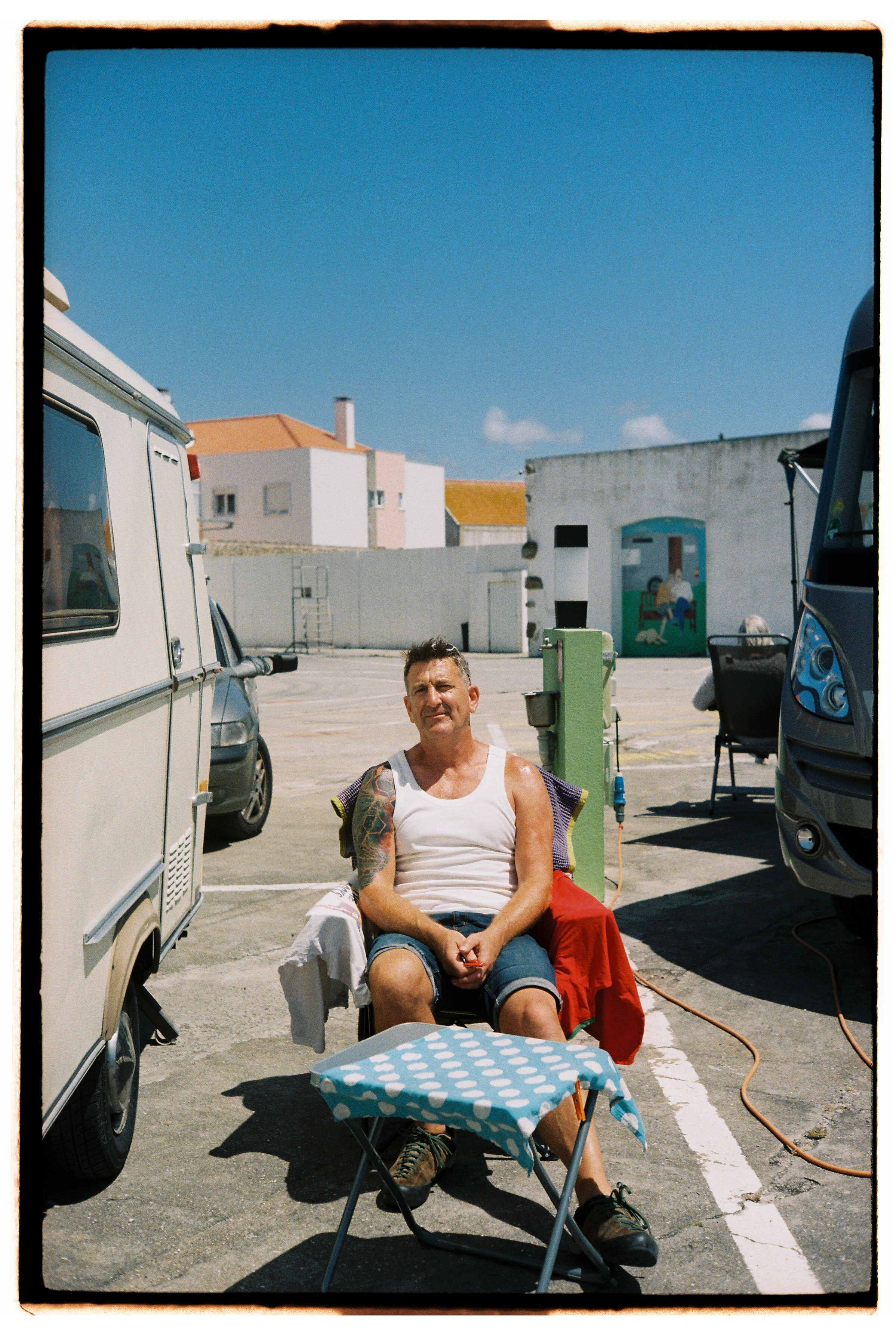 Portraits / color. Katya Zimina, film photographer