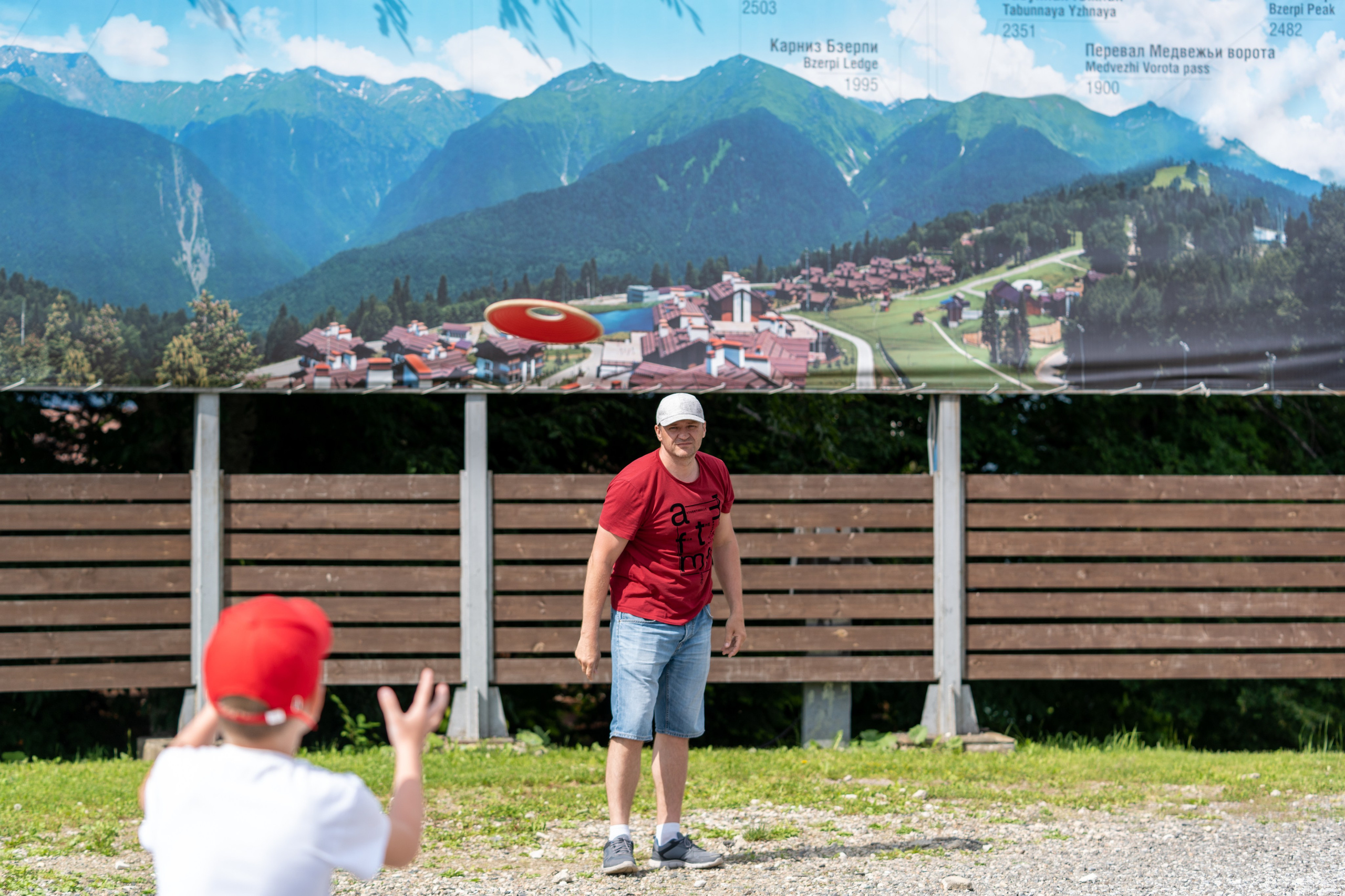 День России на курорте Газпром 2023. Репортажный фотограф в Красной Поляне и Сочи Павлюченко Екатерина