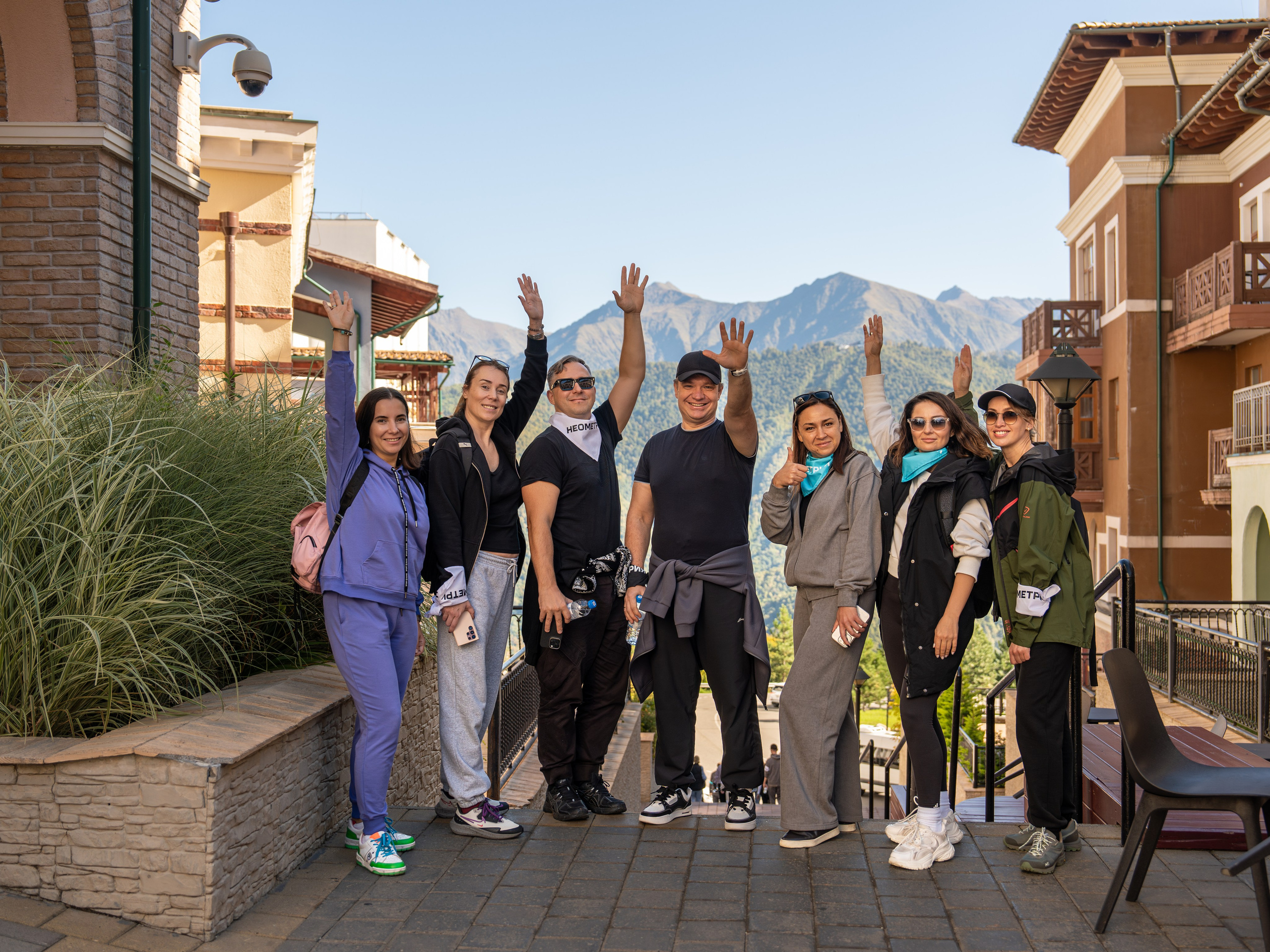 MICE меоприятие на курорте Красная Поляна для компании «Неометрия''. Репортажный фотограф в Красной Поляне и Сочи Павлюченко Екатерина