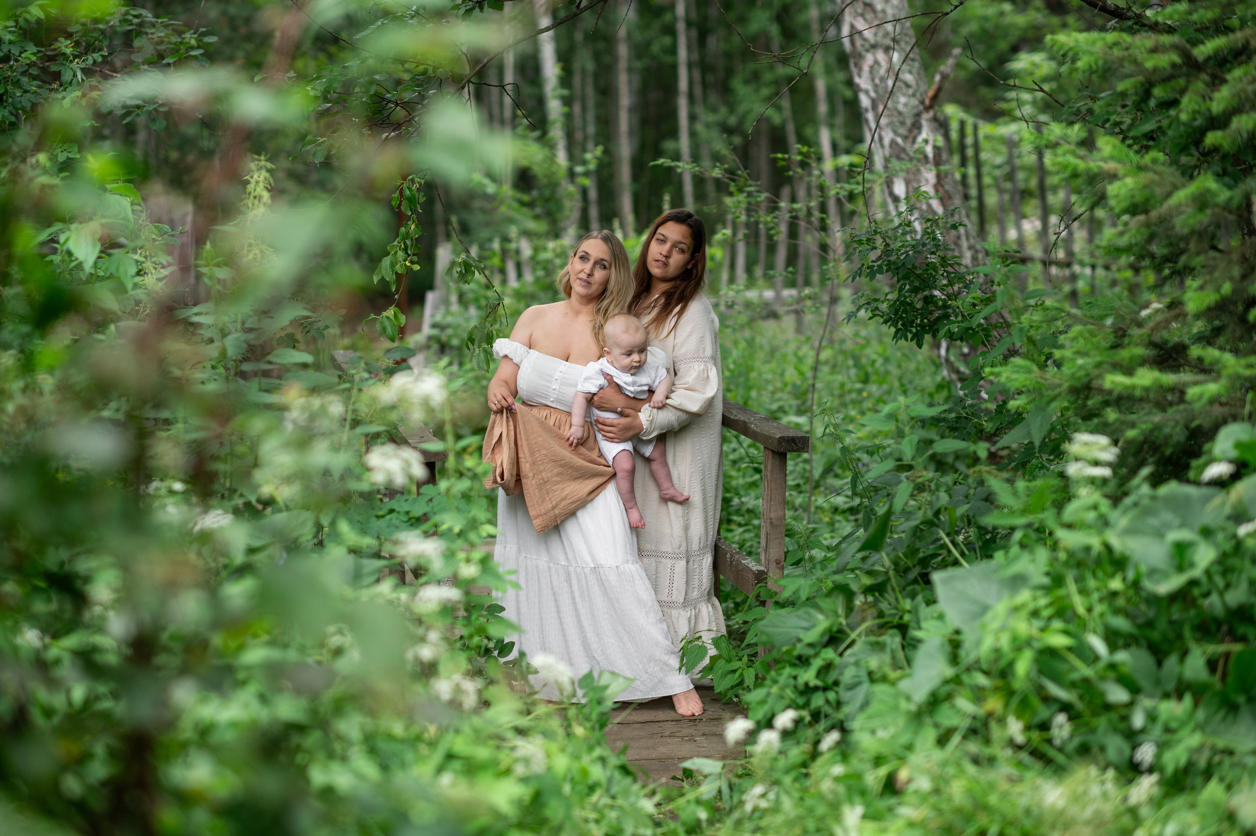 В САДУ. Семейный фотограф Екатеринбург Лора Мур