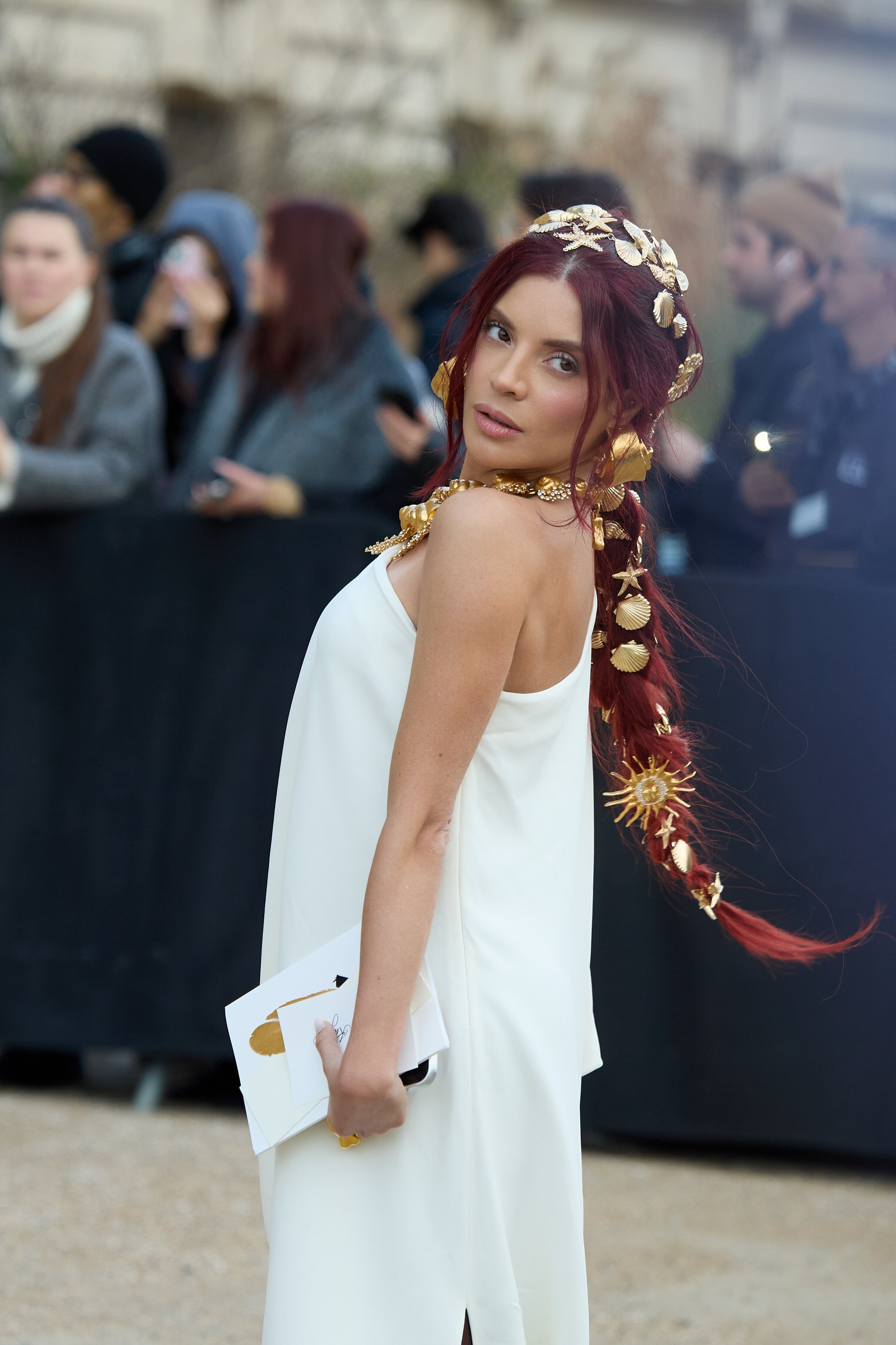 HAUTE COUTURE spring/summer 25 Schiaparelli. Photographer in Milan Ivan Goncharov