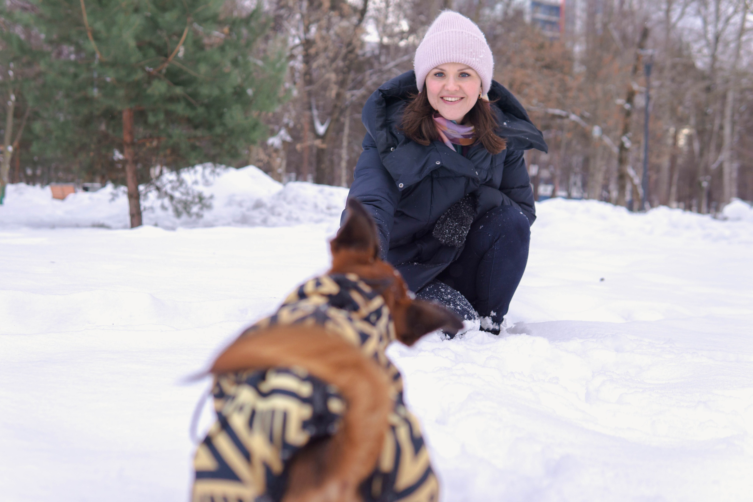 Надя и Ефим. Фотограф-анималист Ксения Воробьева, Москва