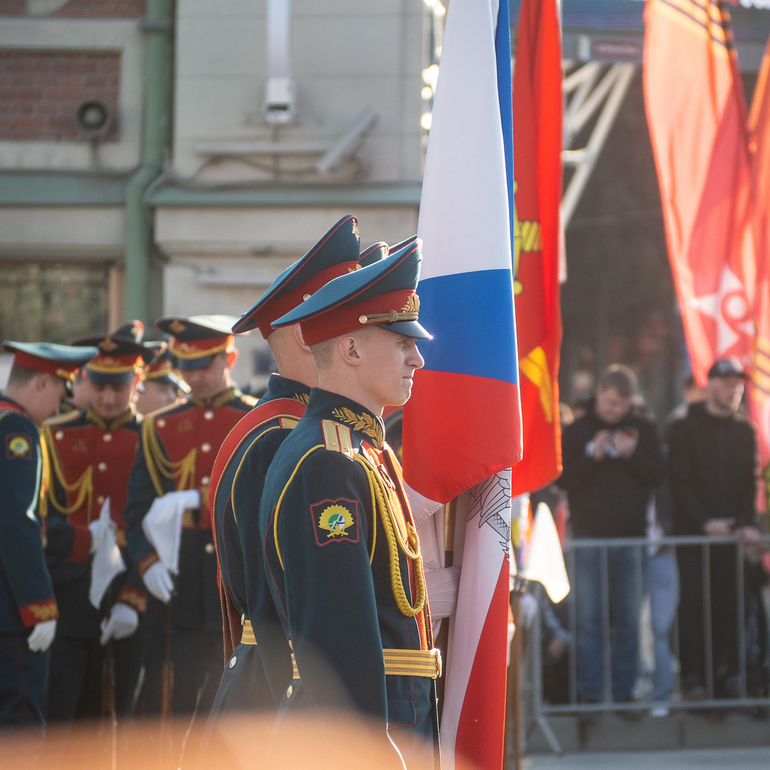Репетиция парада. Фотограф Алексей Школдин. Новосибирск
