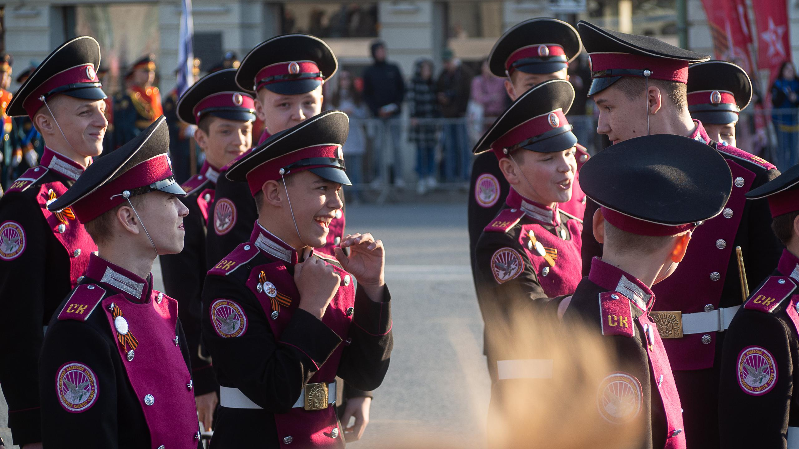 Репетиция парада. Фотограф Алексей Школдин. Новосибирск