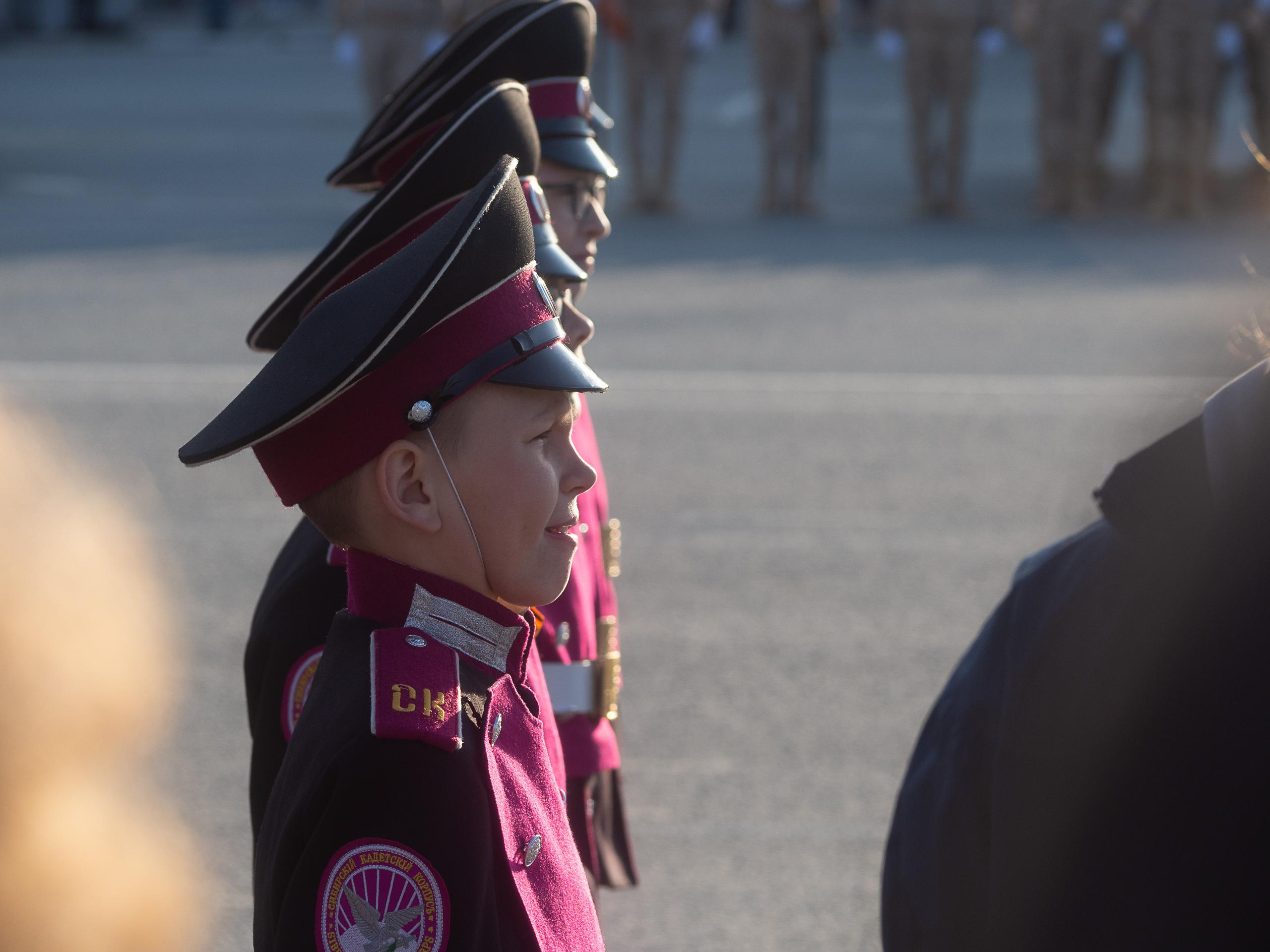 Репетиция парада. Фотограф Алексей Школдин. Новосибирск