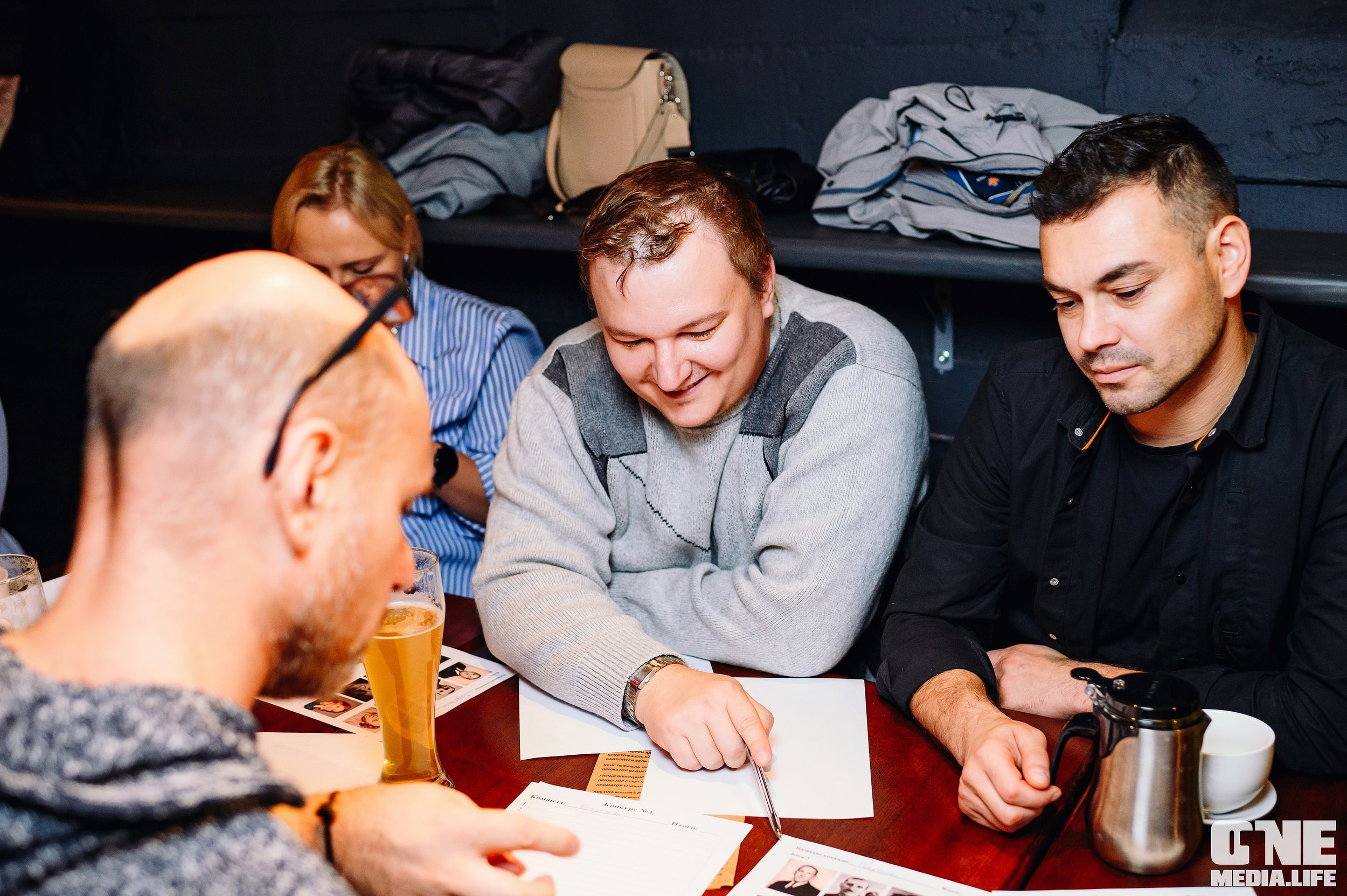 Квиз в баре Dreadnought. One Media Life: фоторепортажи, фотоотчеты с мероприятий и заведений